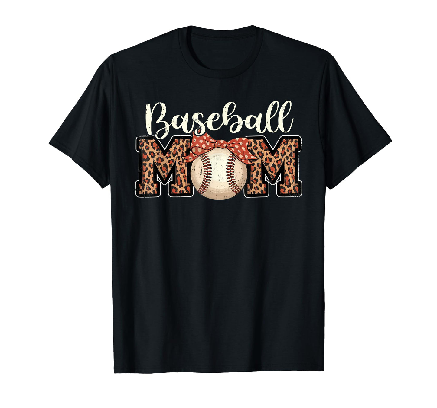 Baseball Mom Headband Leopard Baseball T-Shirt - Streetwear Style Unisex - T-Shirt, Sweatshirt, Hoodie