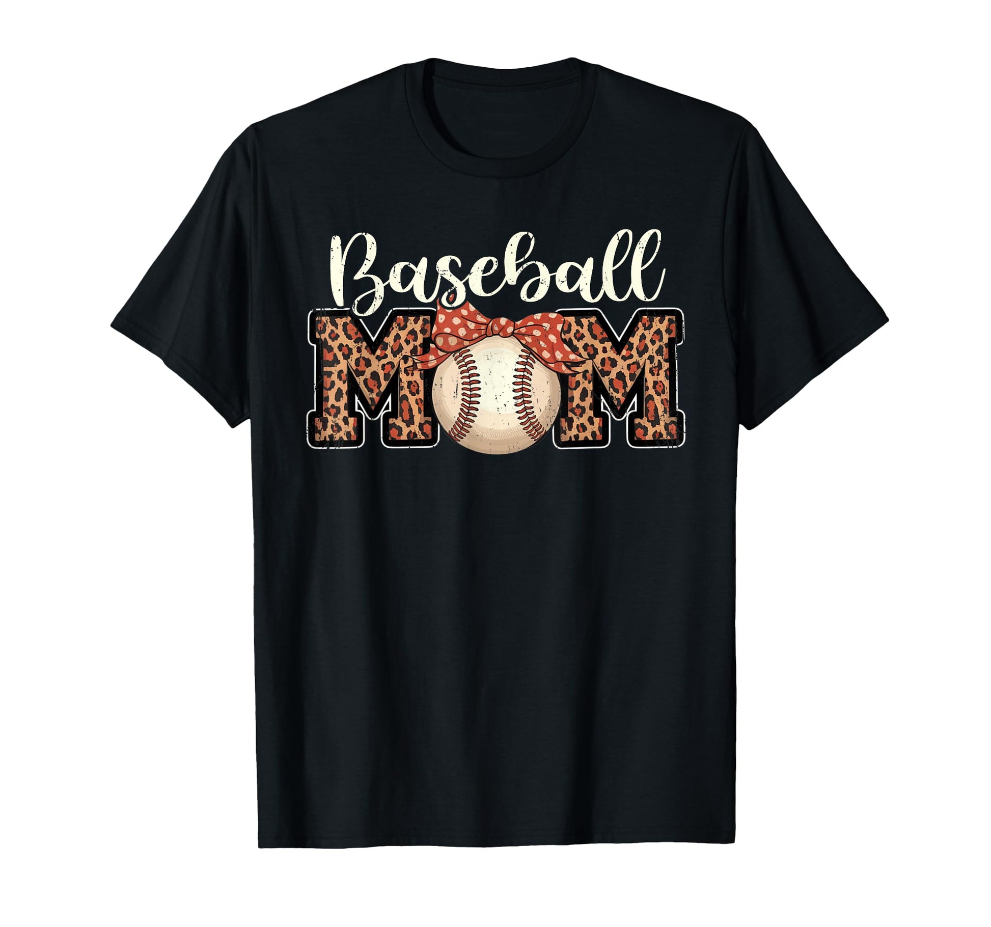 Baseball Mom Headband Leopard Baseball T-Shirt - Streetwear Style Unisex - T-Shirt, Sweatshirt, Hoodie