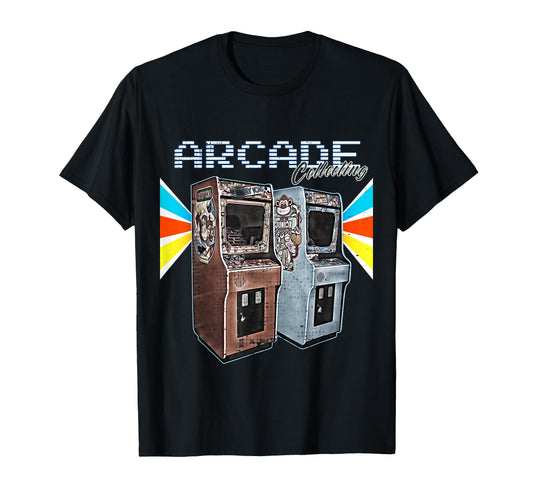 Arcade Cabinet Machine 1970 1980 1990 T-Shirt - Graphic Print Men Women - T-Shirt, Sweatshirt, Hoodie