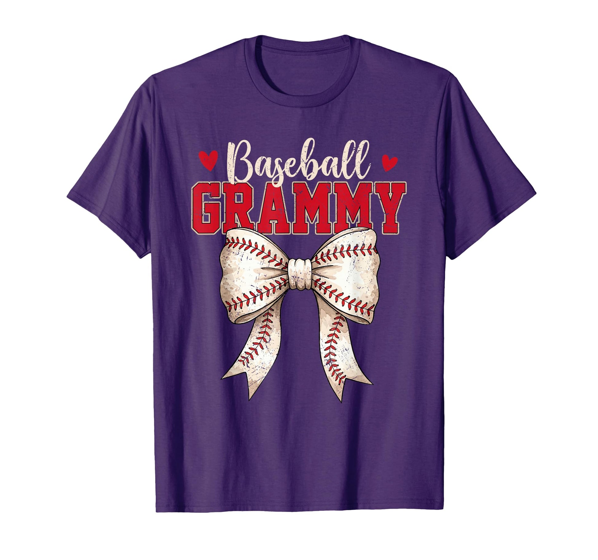 Baseball Grammy Coquette Bow Game Day T-Shirt - Graphic Print Men Women - T-Shirt, Sweatshirt, Hoodie