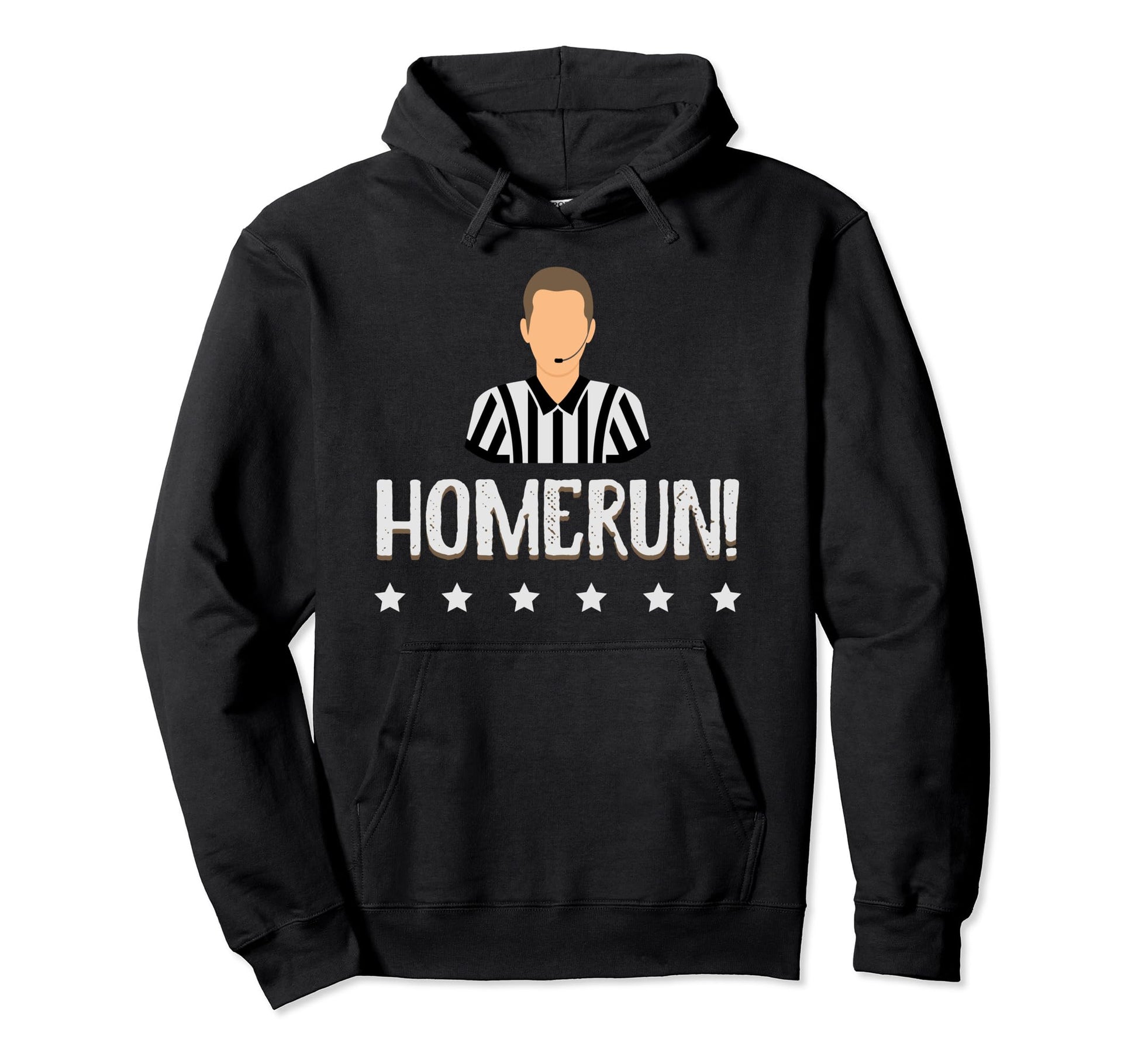 Funny Homerun Baseball Football Hoodie - Minimalist Print Men Women - T-Shirt, Sweatshirt, Hoodie