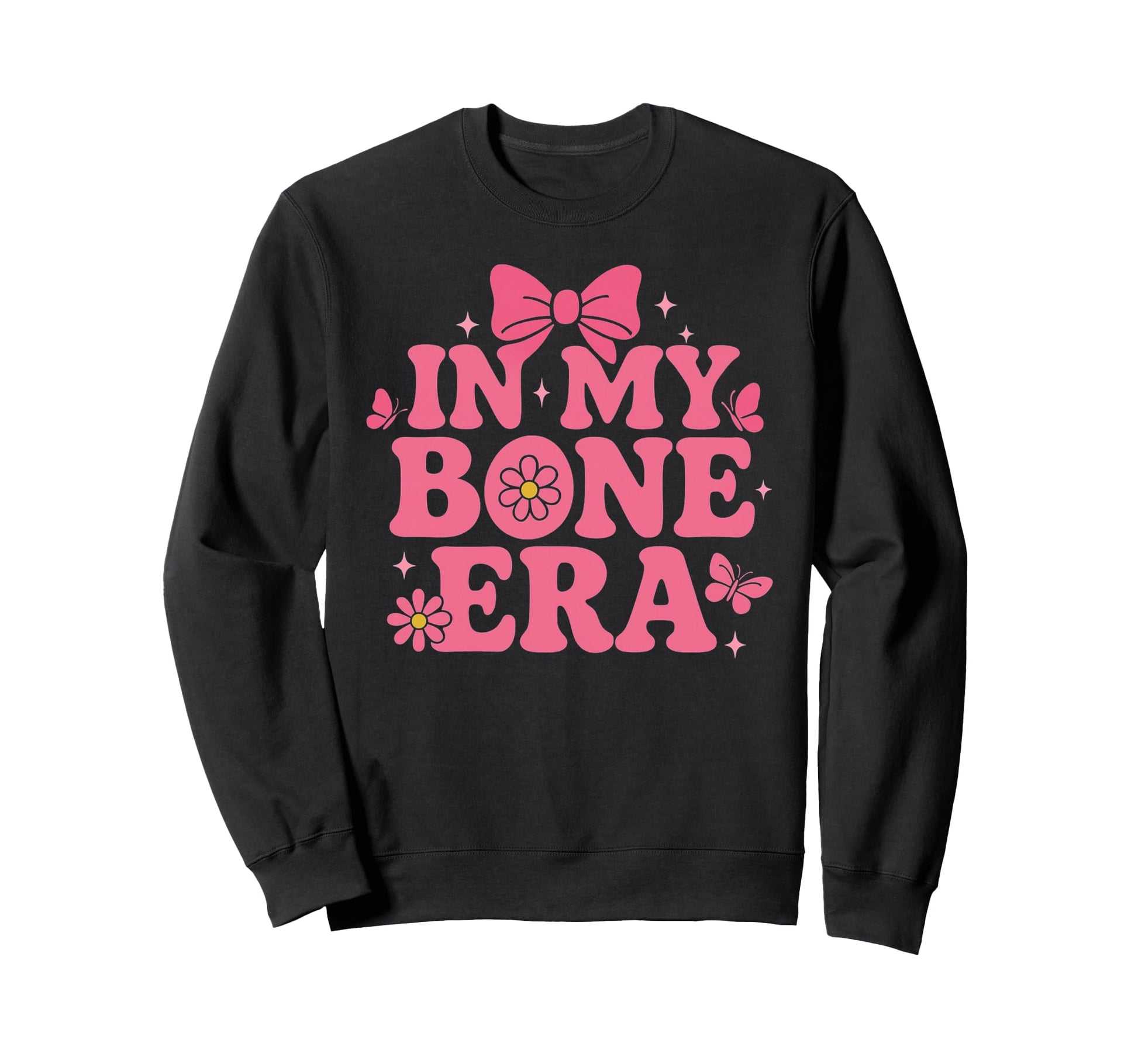 Kawaii Groovy Typography Pastel Sweatshirt - Fun Novelty Design Unisex - T-Shirt, Sweatshirt, Hoodie