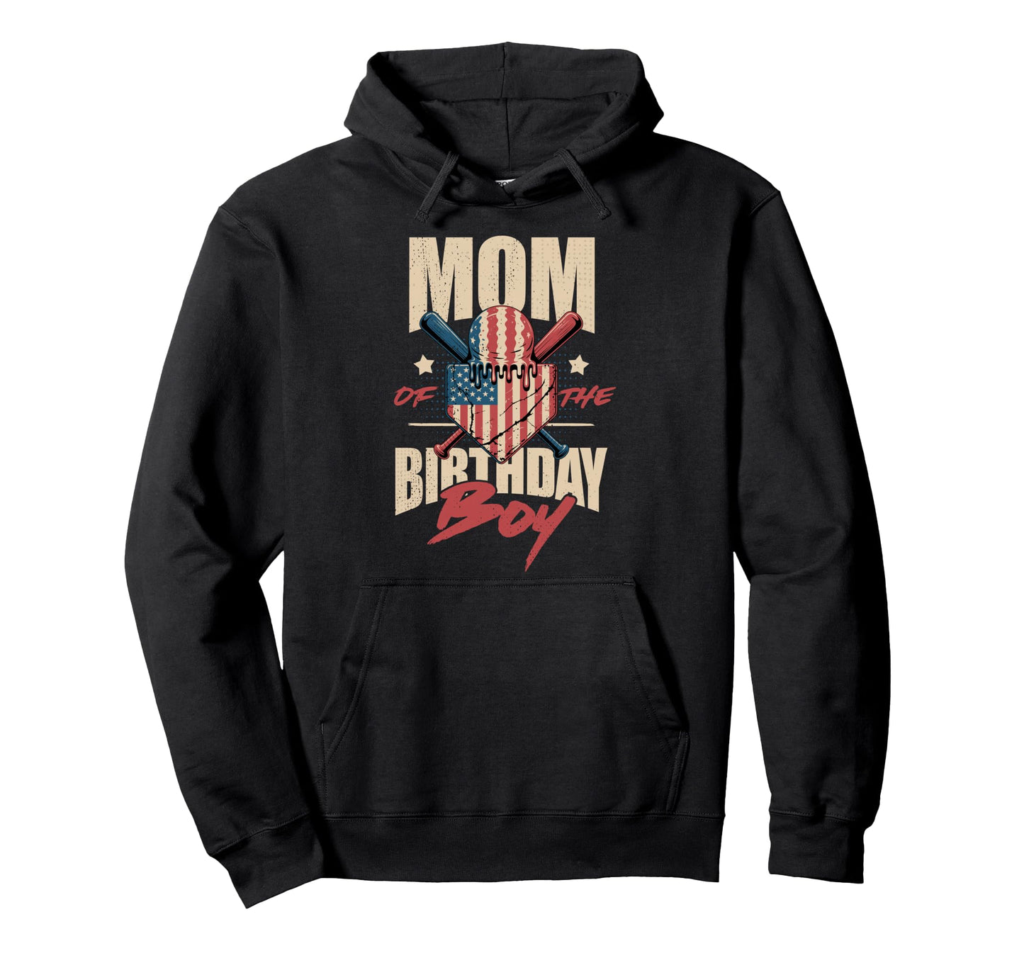 Mom Birthday Matching Baseball Birthday Hoodie - Minimalist Print Unisex - T-Shirt, Sweatshirt, Hoodie