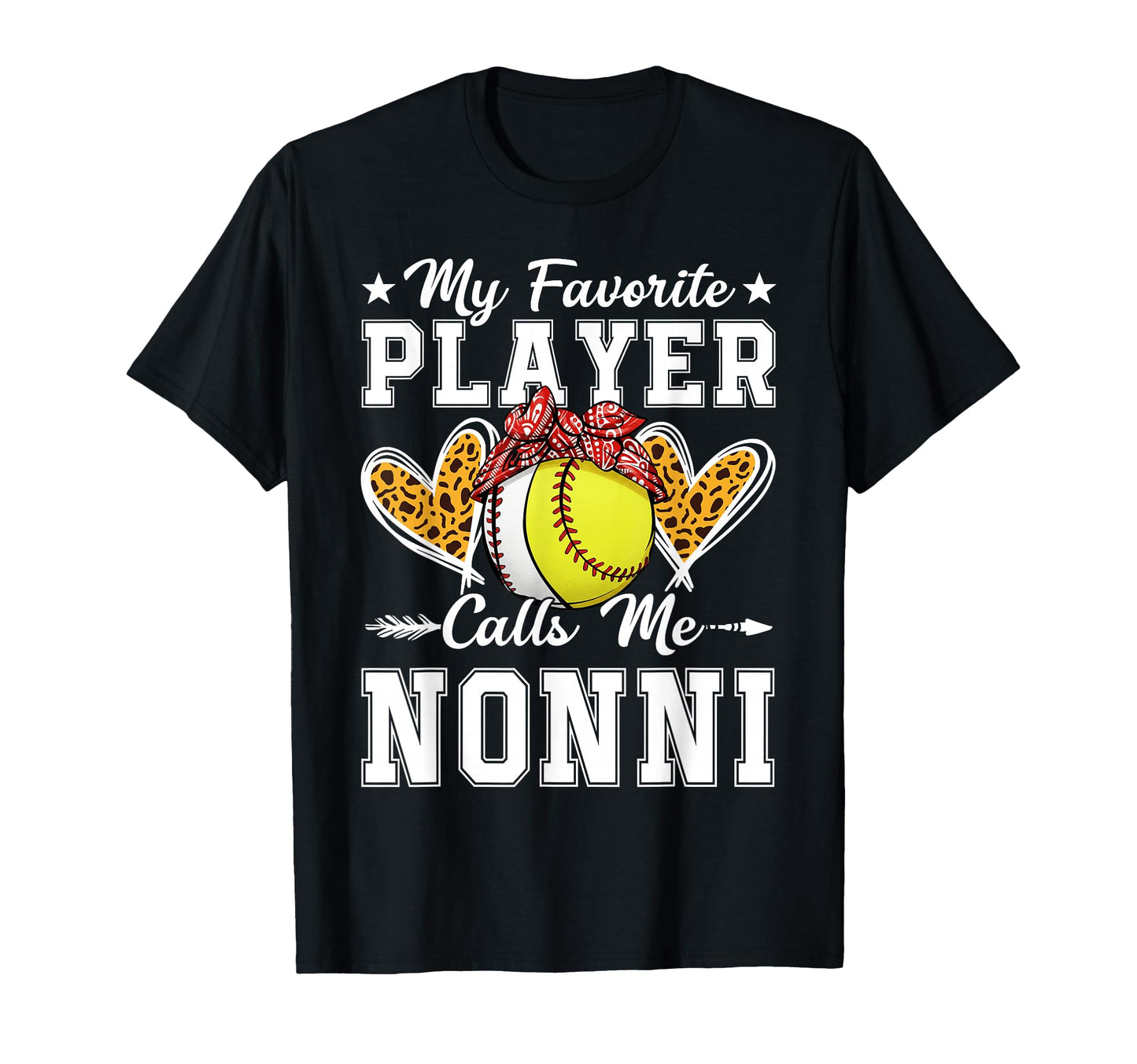 My Favorite Player Calls Me Nonni T-Shirt - Novelty Apparel Unisex - T-Shirt, Sweatshirt, Hoodie