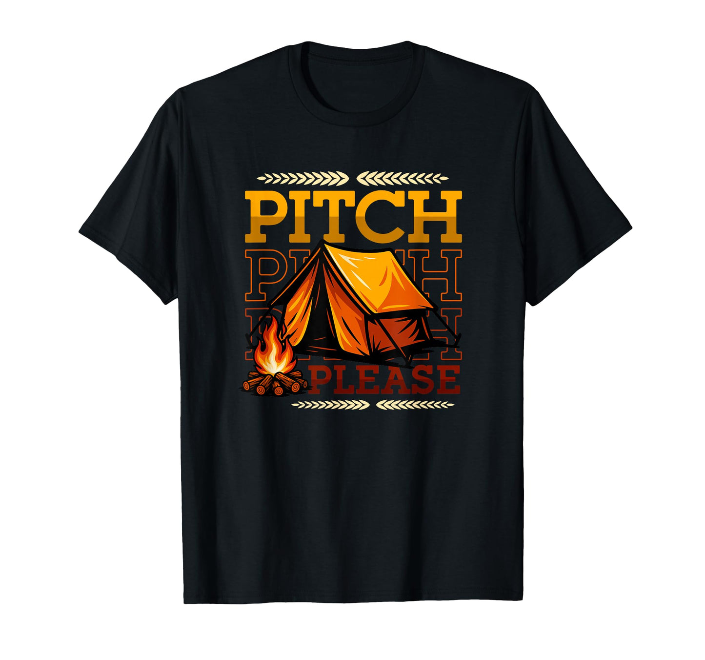 Funny Camping Sarcastic Camper Tent T-Shirt - Custom Art Print for Adults - T-Shirt, Sweatshirt, Hoodie