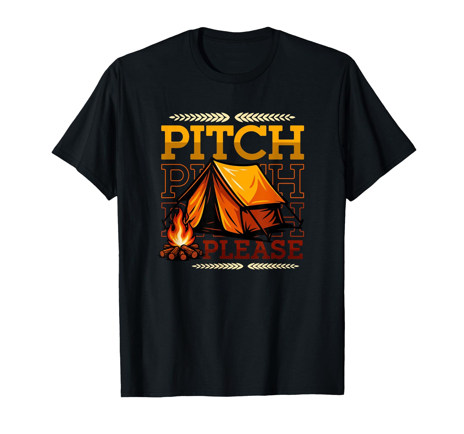 Funny Camping Sarcastic Camper Tent T-Shirt - Custom Art Print for Adults - T-Shirt, Sweatshirt, Hoodie