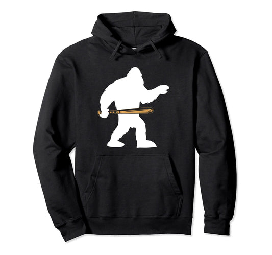 Baseball Bigfoot Baseball Sport Hoodie - Aesthetic Graphic Men Women - T-Shirt, Sweatshirt, Hoodie