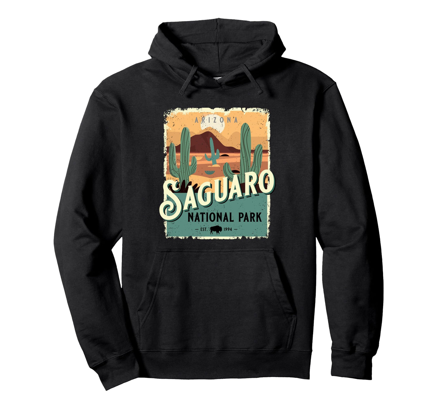 Saguaro National Park Arizona Usa Souvenir Hoodie - Novelty Apparel Unisex - T-Shirt, Sweatshirt, Hoodie