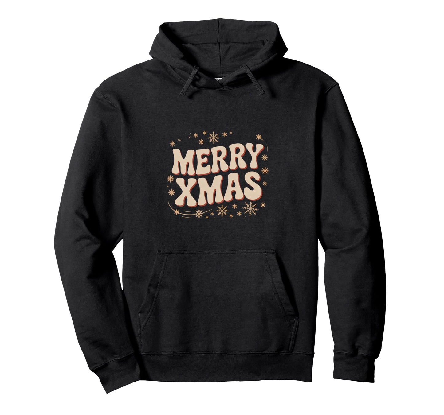 Merry Groovy Typography Hoodie - Aesthetic Graphic Unisex - T-Shirt, Sweatshirt, Hoodie