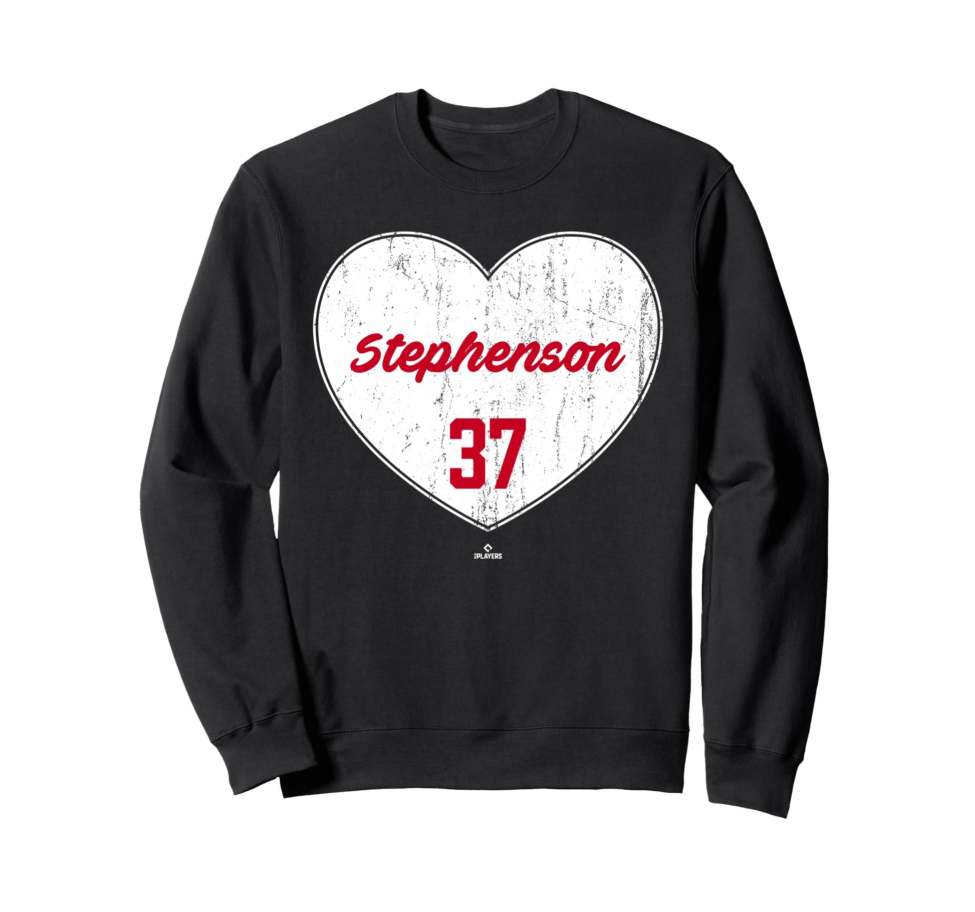 Distressed Heart Tyler Stephenson Sweatshirt - Unique Graphic Unisex - T-Shirt, Sweatshirt, Hoodie