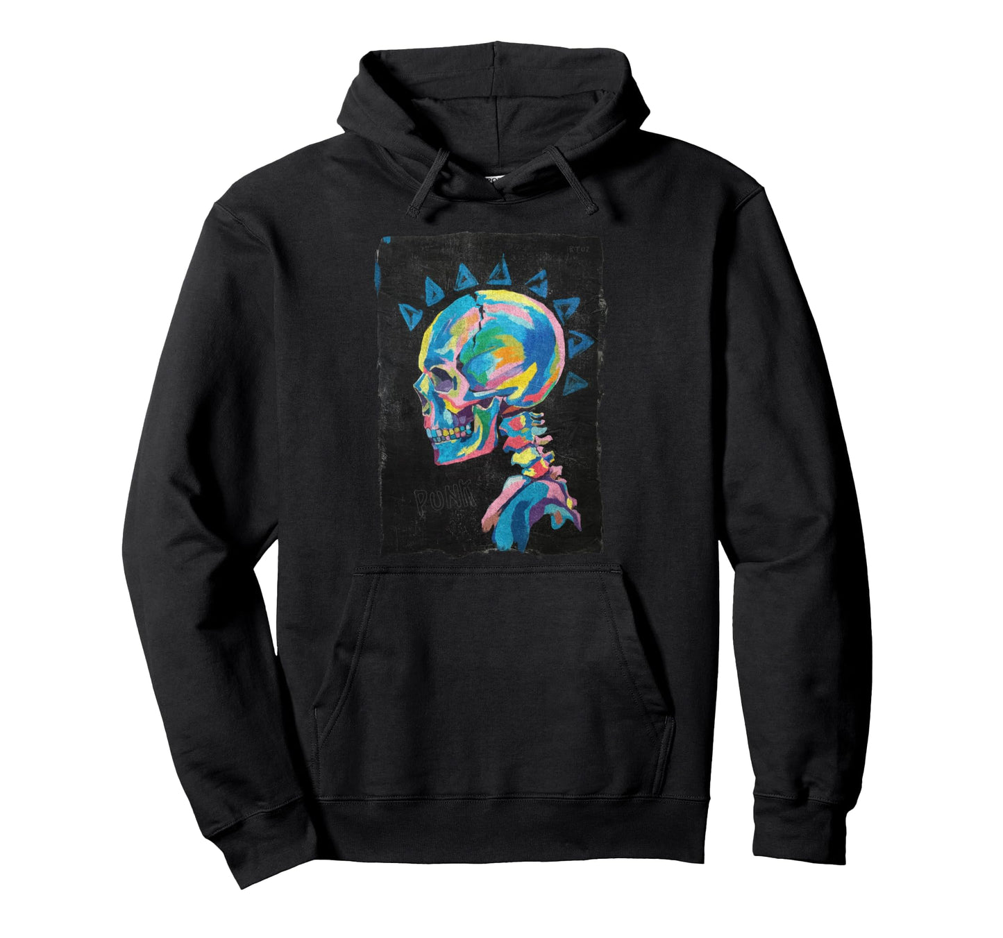 Aesthetic Streetwear Skull Hoodie - Casual Everyday Wear Unisex - T-Shirt, Sweatshirt, Hoodie