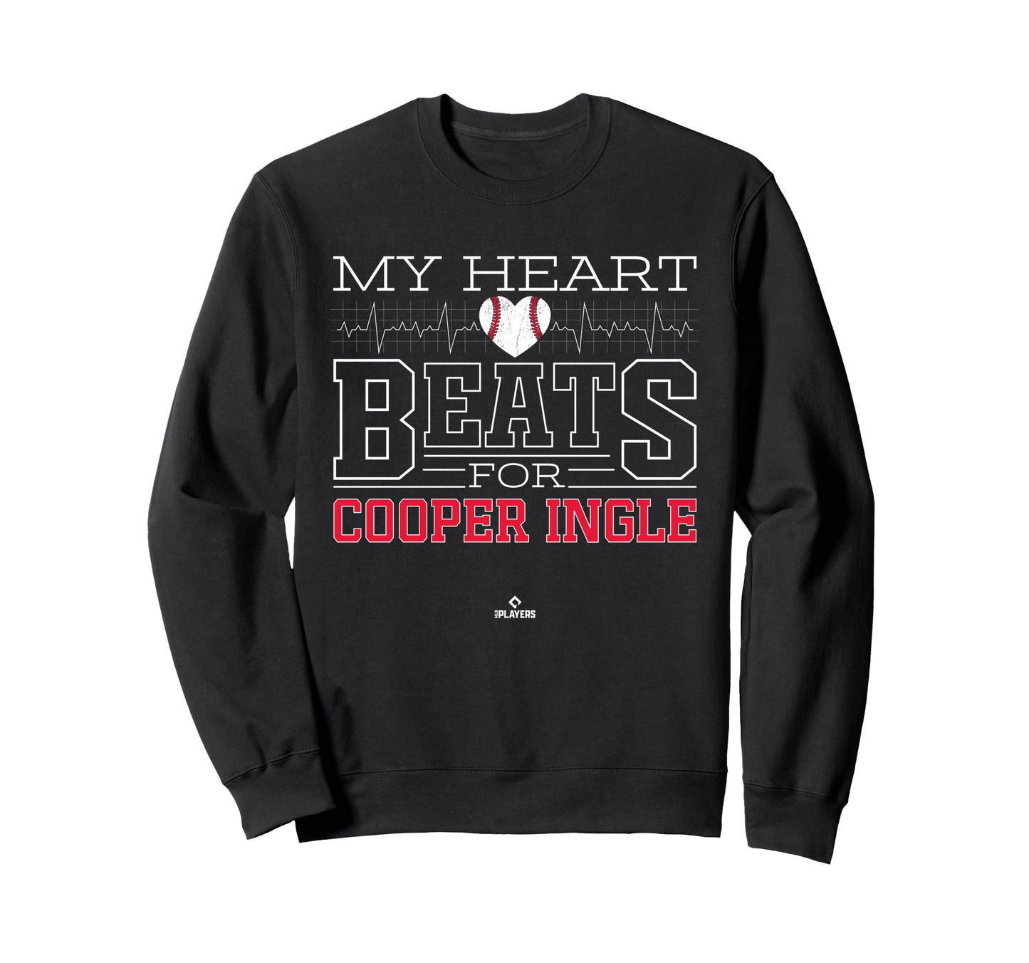 My Heart Beats Cooper Ingle Prospect Sweatshirt - Novelty Apparel Unisex - T-Shirt, Sweatshirt, Hoodie