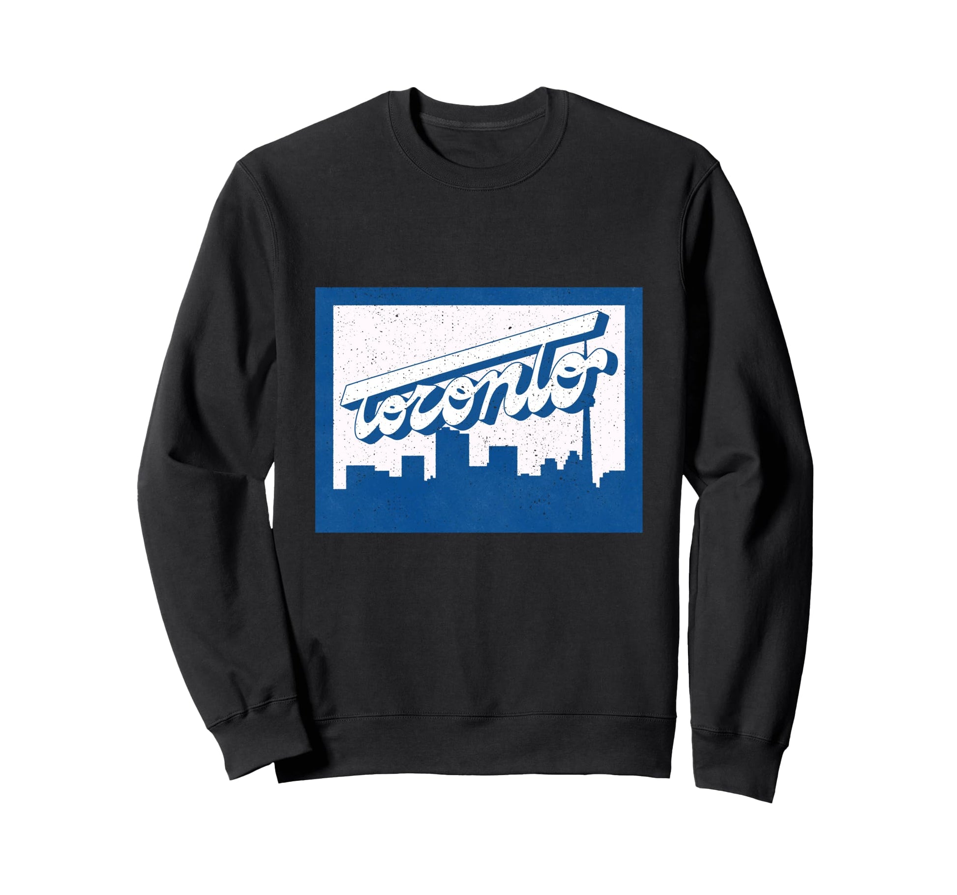 Toronto Skyline Urban Typography Sweatshirt - Minimalist Print for Adults - T-Shirt, Sweatshirt, Hoodie