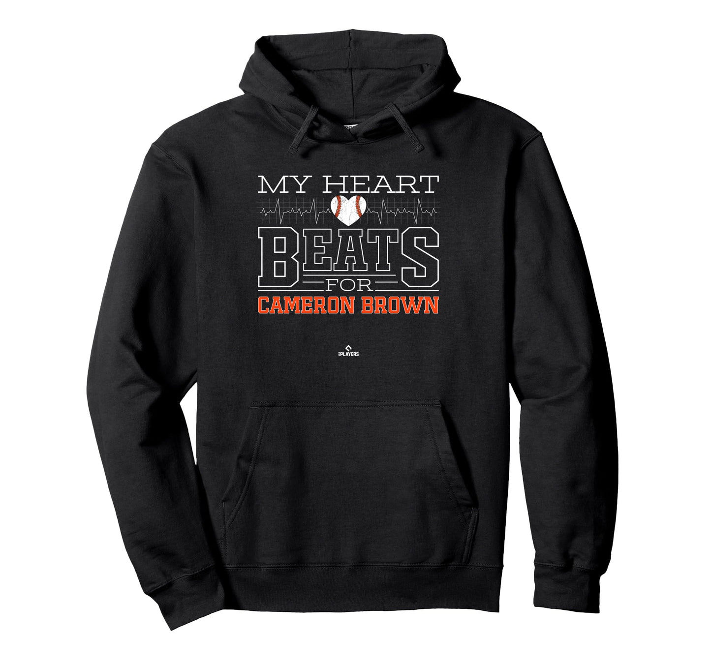 My Heart Beats Cameron Brown Prospect Hoodie - Fun Novelty Design Unisex - T-Shirt, Sweatshirt, Hoodie