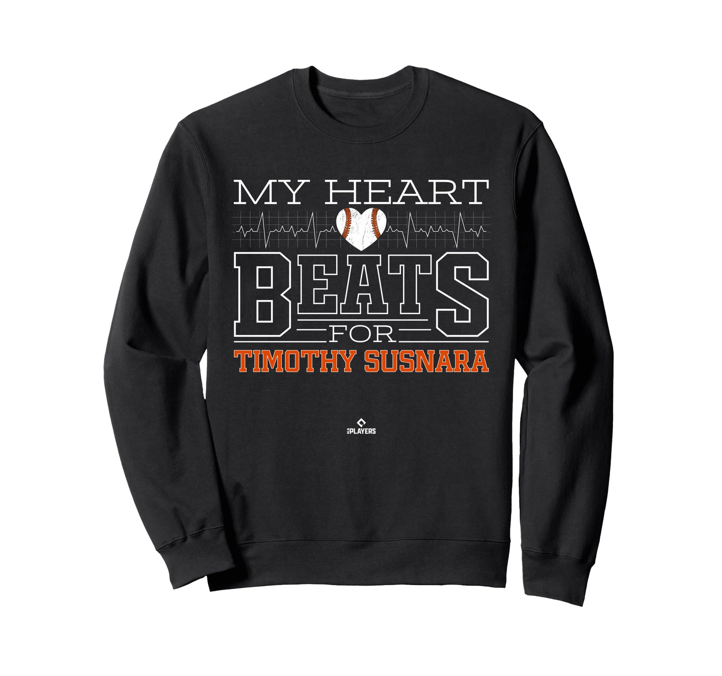 My Heart Beats Timothy Susnara Sweatshirt - Novelty Apparel Unisex - T-Shirt, Sweatshirt, Hoodie