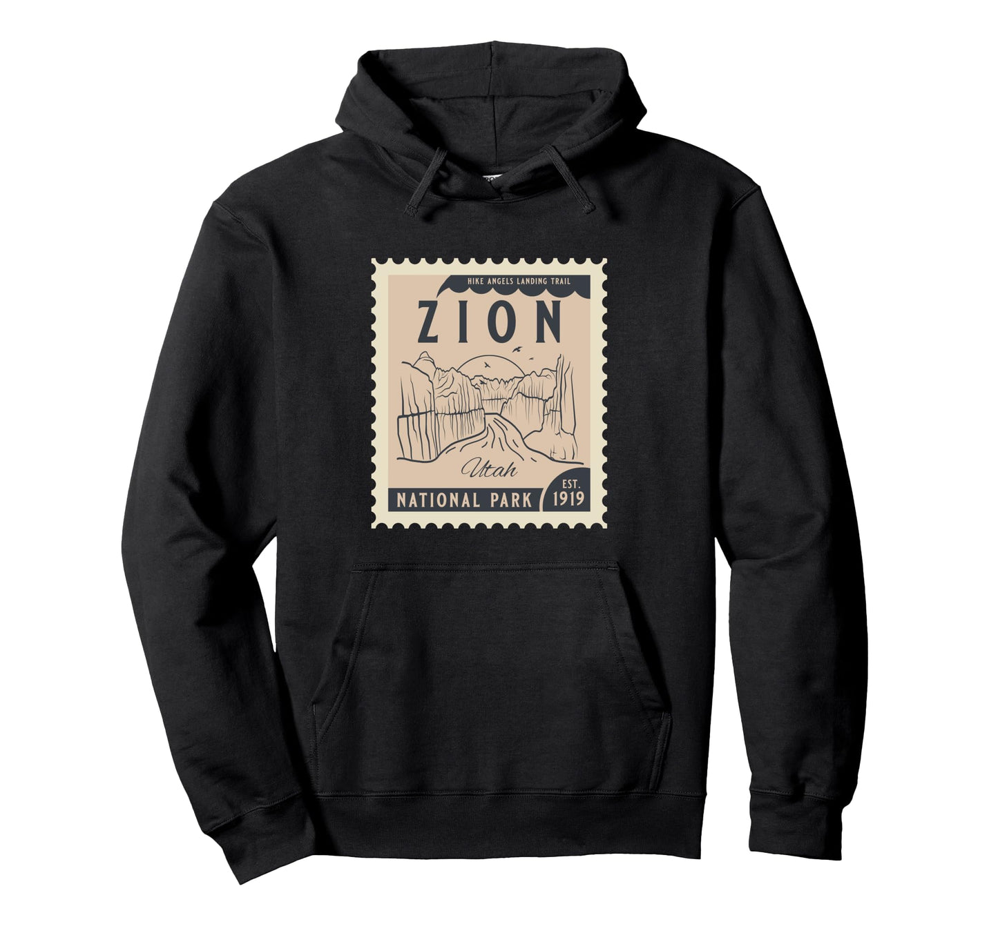 Zion National Park Utah Narrows Travel Hoodie - Fun Novelty Design Unisex - T-Shirt, Sweatshirt, Hoodie