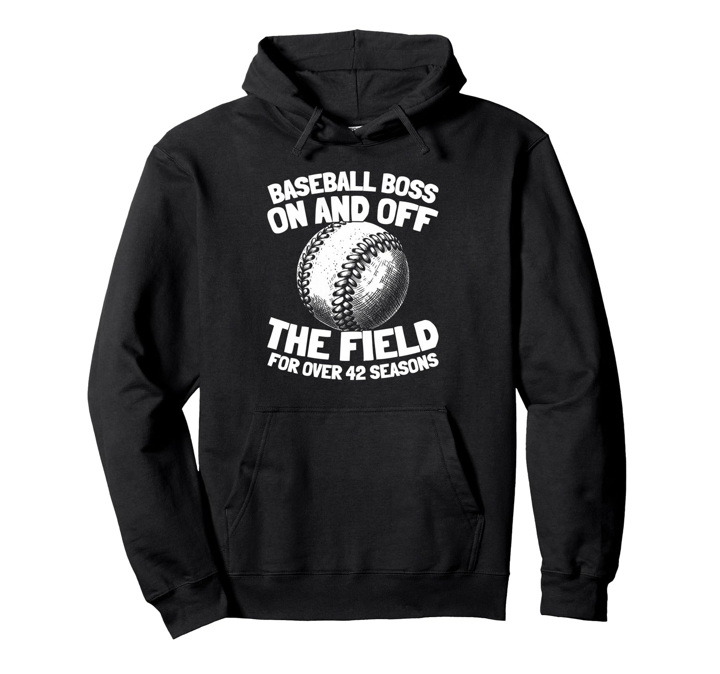 42 Years Old Team Player Baseball Hoodie - Graphic Print Men Women - T-Shirt, Sweatshirt, Hoodie