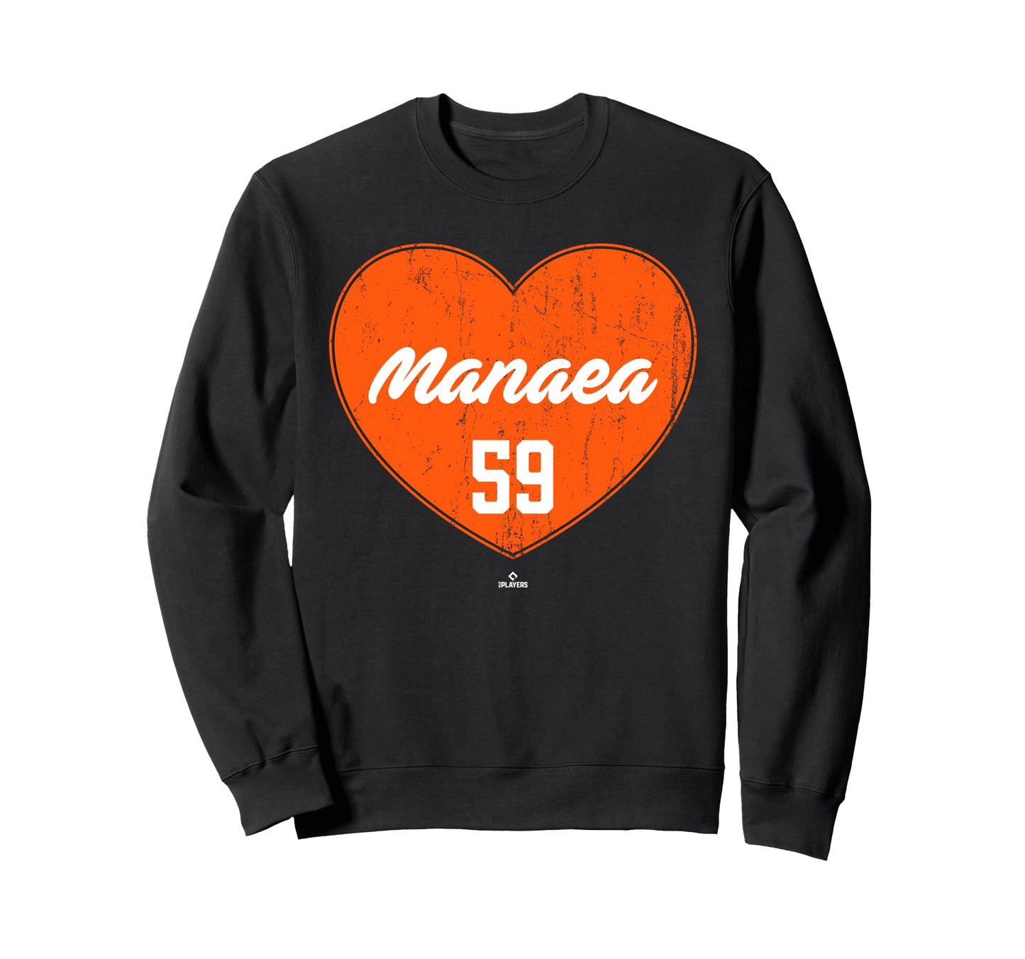 Distressed Heart Sean Manaea Sweatshirt - Casual Everyday Wear Men Women - T-Shirt, Sweatshirt, Hoodie