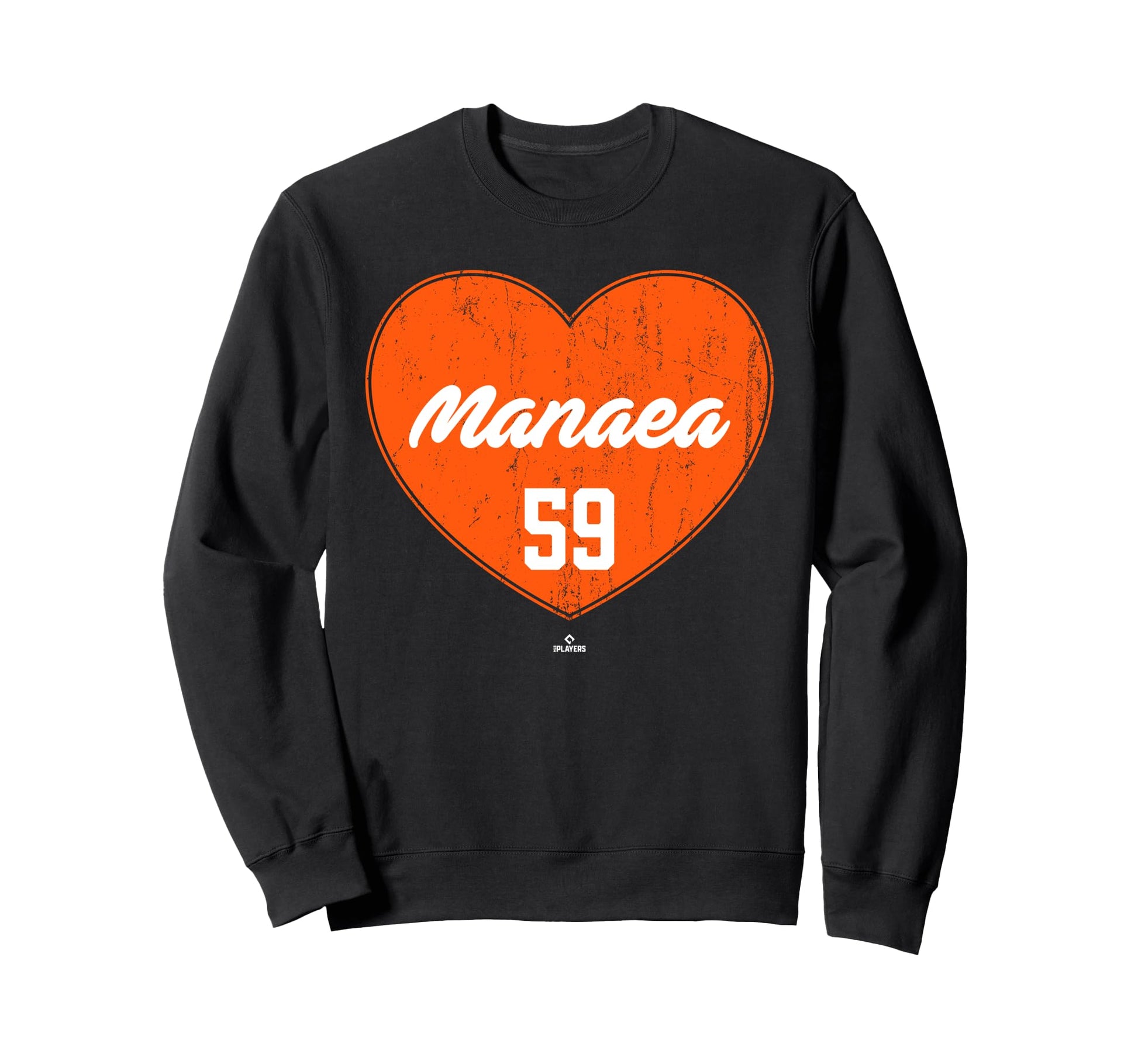 Distressed Heart Sean Manaea Sweatshirt - Casual Everyday Wear Men Women - T-Shirt, Sweatshirt, Hoodie
