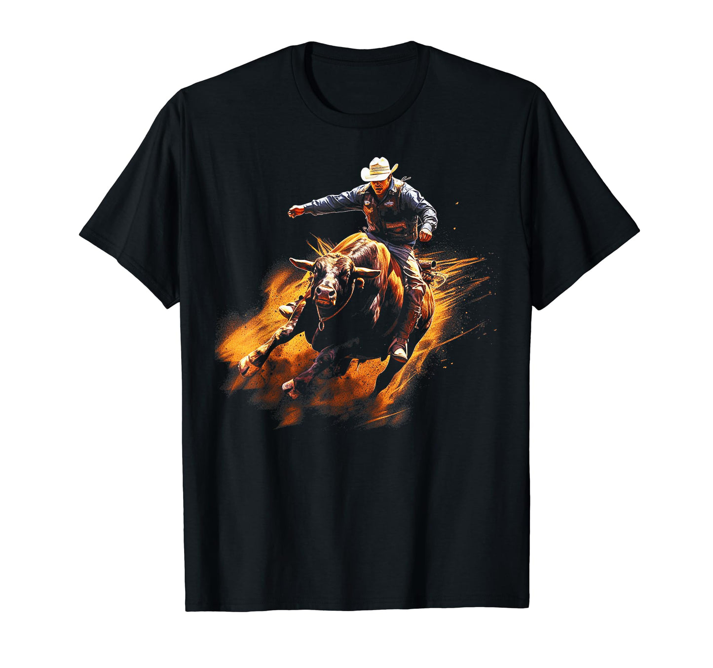 Cowboy Rodeo Horse Riding Usa Cowboy T-Shirt - Novelty Apparel Men Women - T-Shirt, Sweatshirt, Hoodie
