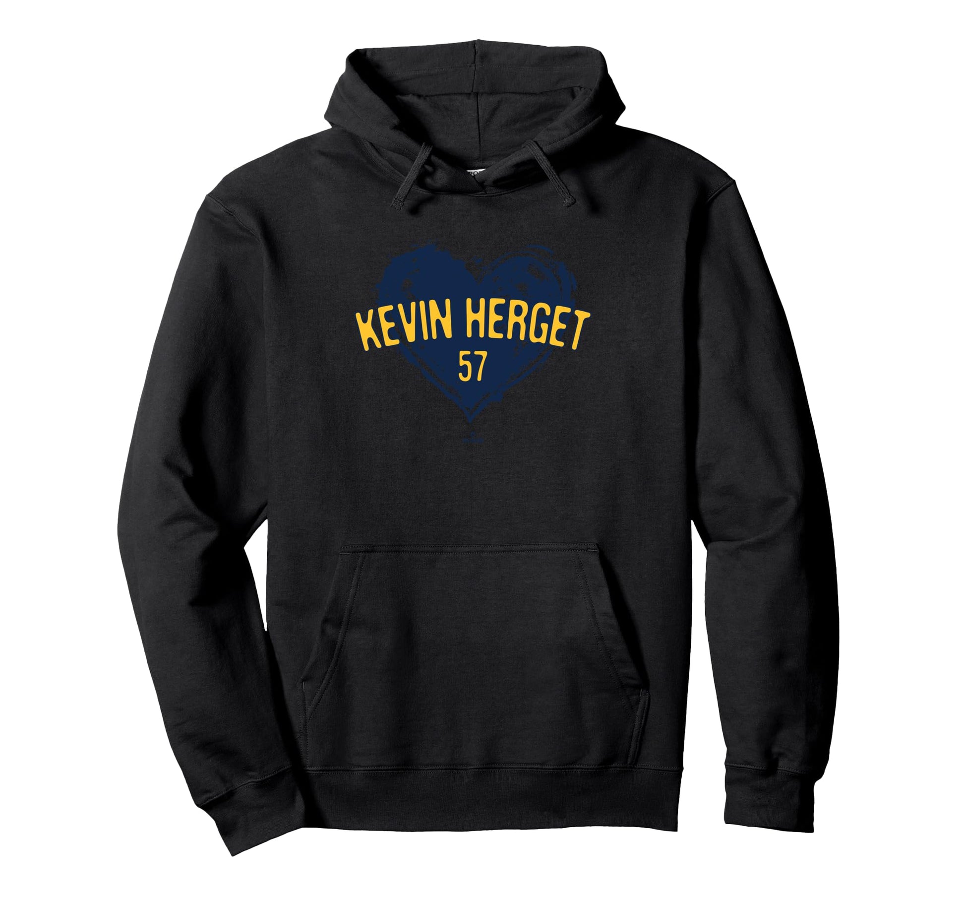 Distressed Heart Kevin Herget Hoodie - Fun Novelty Design Men Women - T-Shirt, Sweatshirt, Hoodie