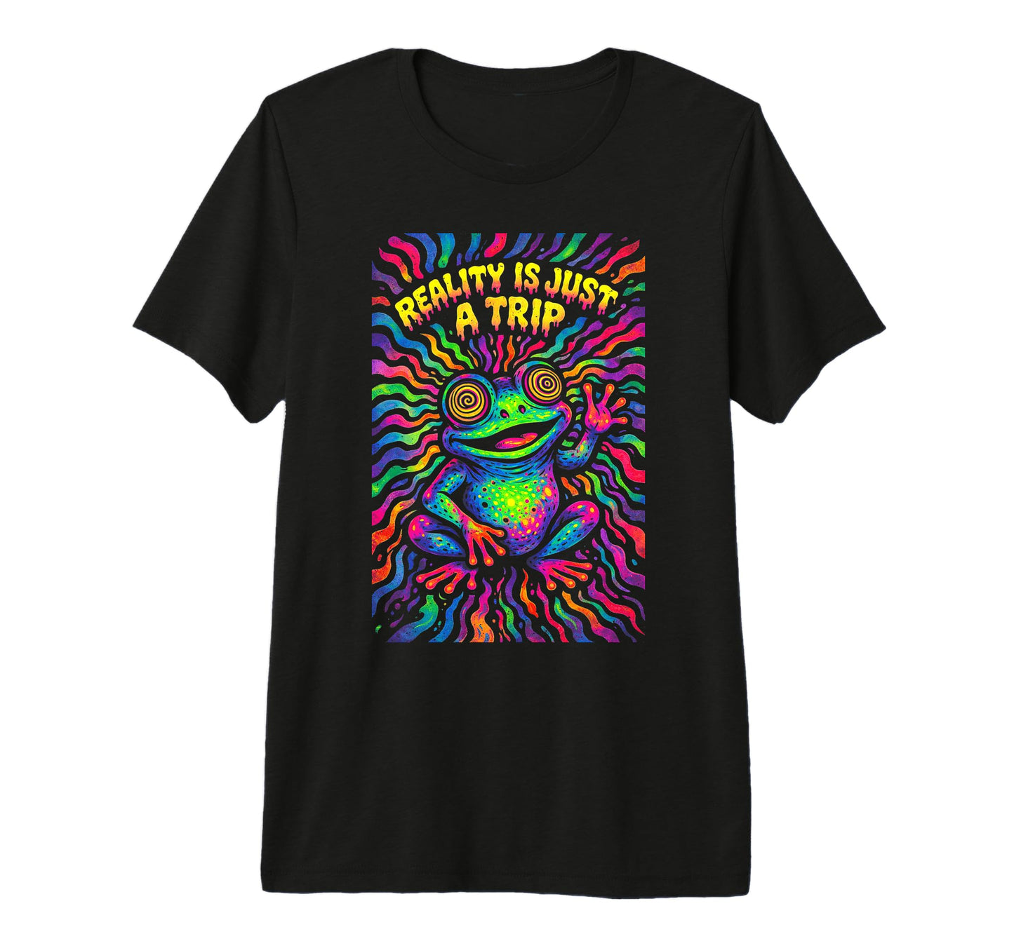Psychedelic Reality Is Just Trip Trippy T-Shirt - Streetwear Style Unisex - T-Shirt, Sweatshirt, Hoodie