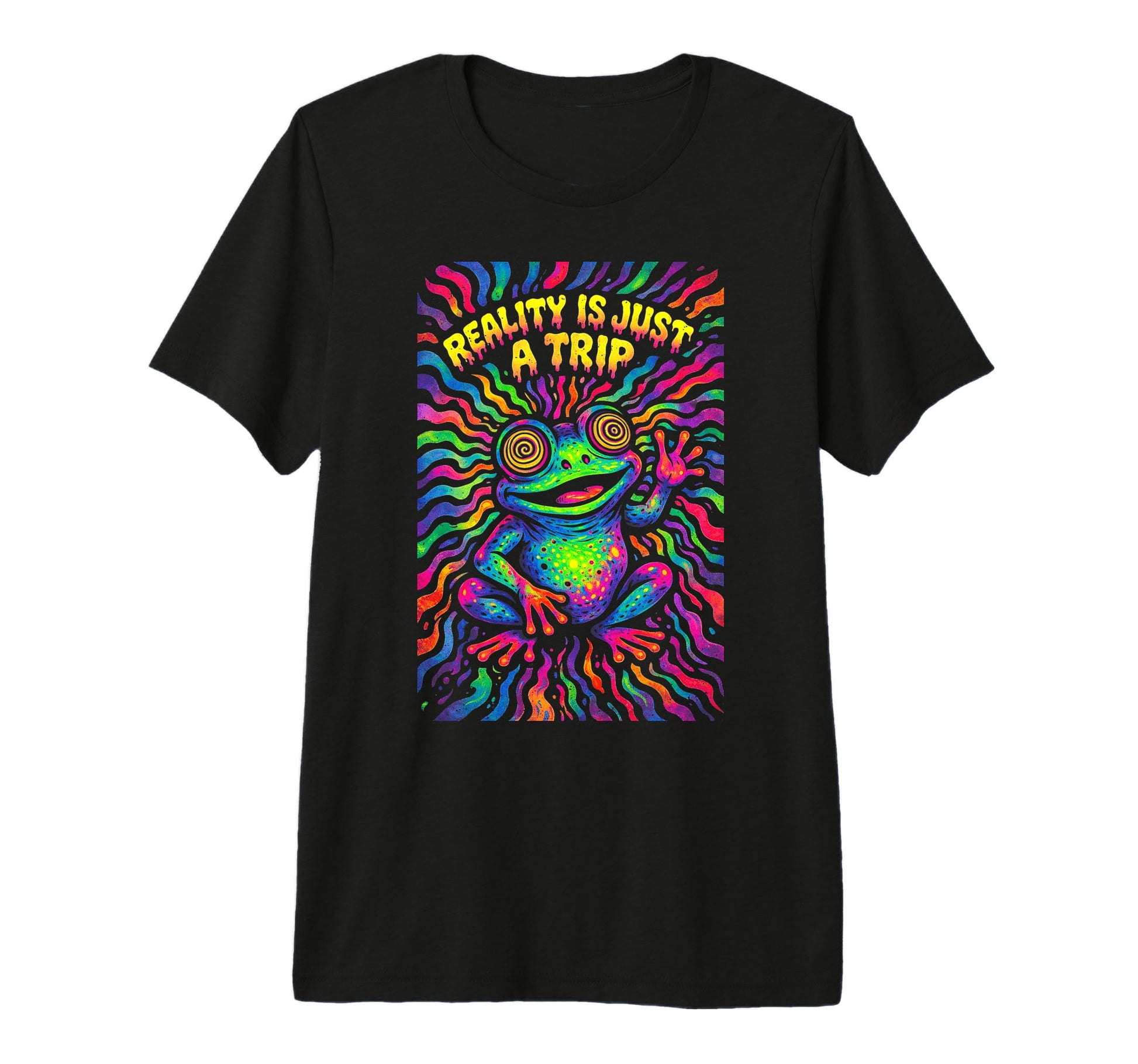 Psychedelic Reality Is Just Trip Trippy T-Shirt - Streetwear Style Unisex - T-Shirt, Sweatshirt, Hoodie