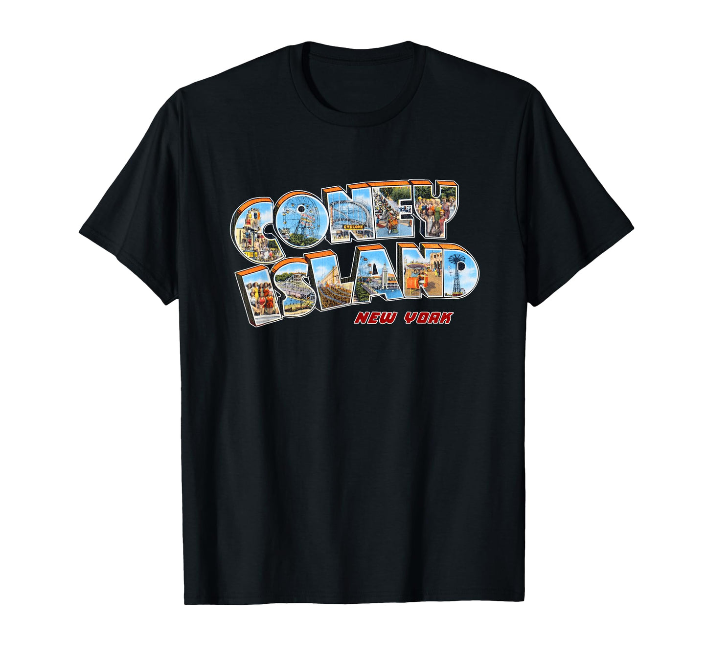 Coney Island New York City Ny T-Shirt - Casual Everyday Wear Unisex - T-Shirt, Sweatshirt, Hoodie