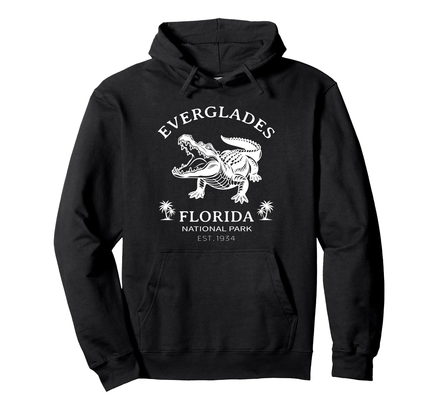 Everglades National Park Alligators Hoodie - Streetwear Style Men Women - T-Shirt, Sweatshirt, Hoodie