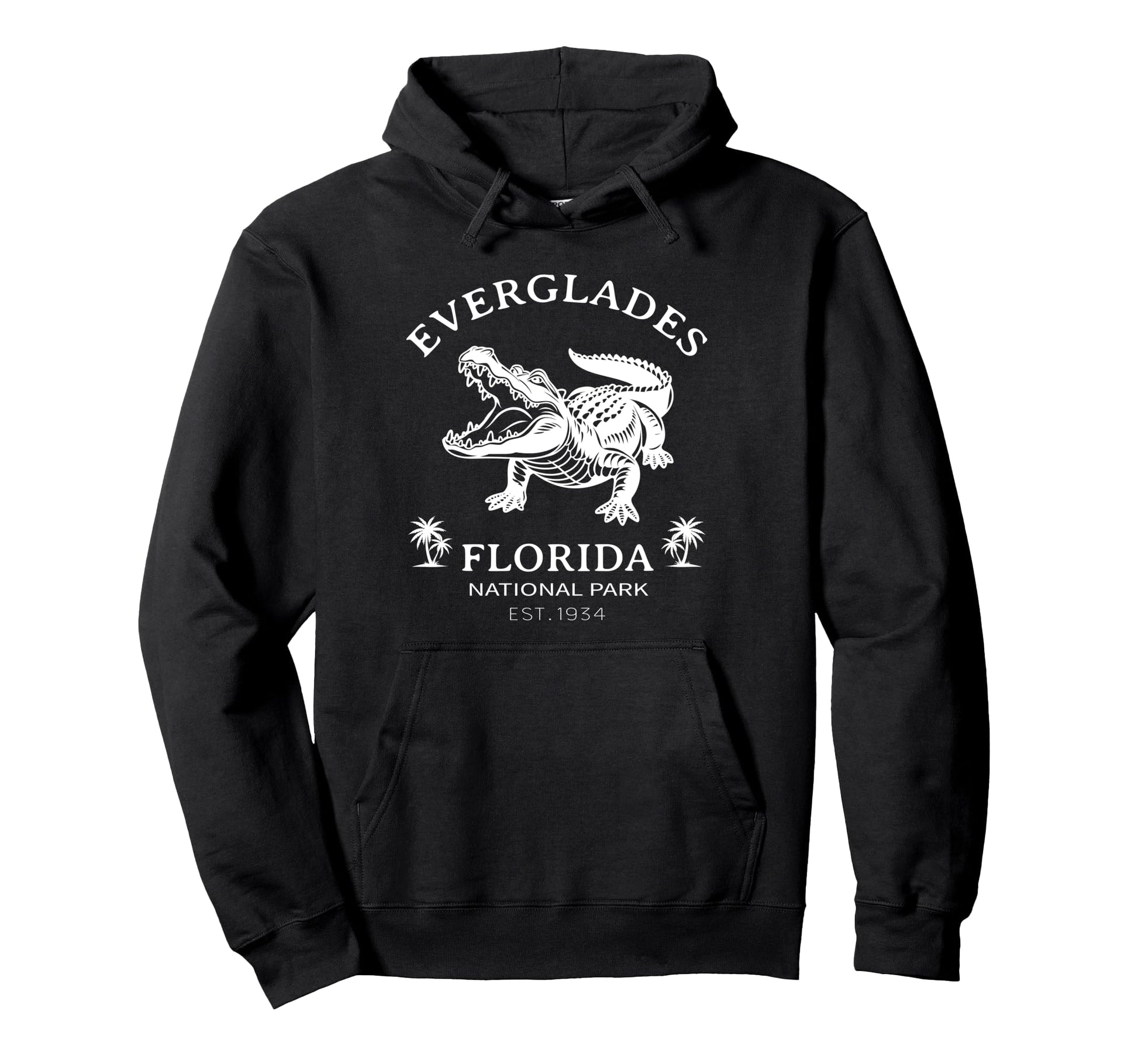 Everglades National Park Alligators Hoodie - Streetwear Style Men Women - T-Shirt, Sweatshirt, Hoodie
