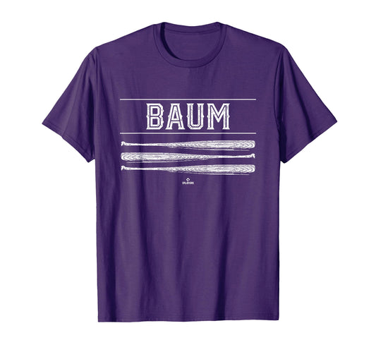 Baseball Bat Gameday Tyler Baum T-Shirt - Trendy Graphic for Adults - T-Shirt, Sweatshirt, Hoodie