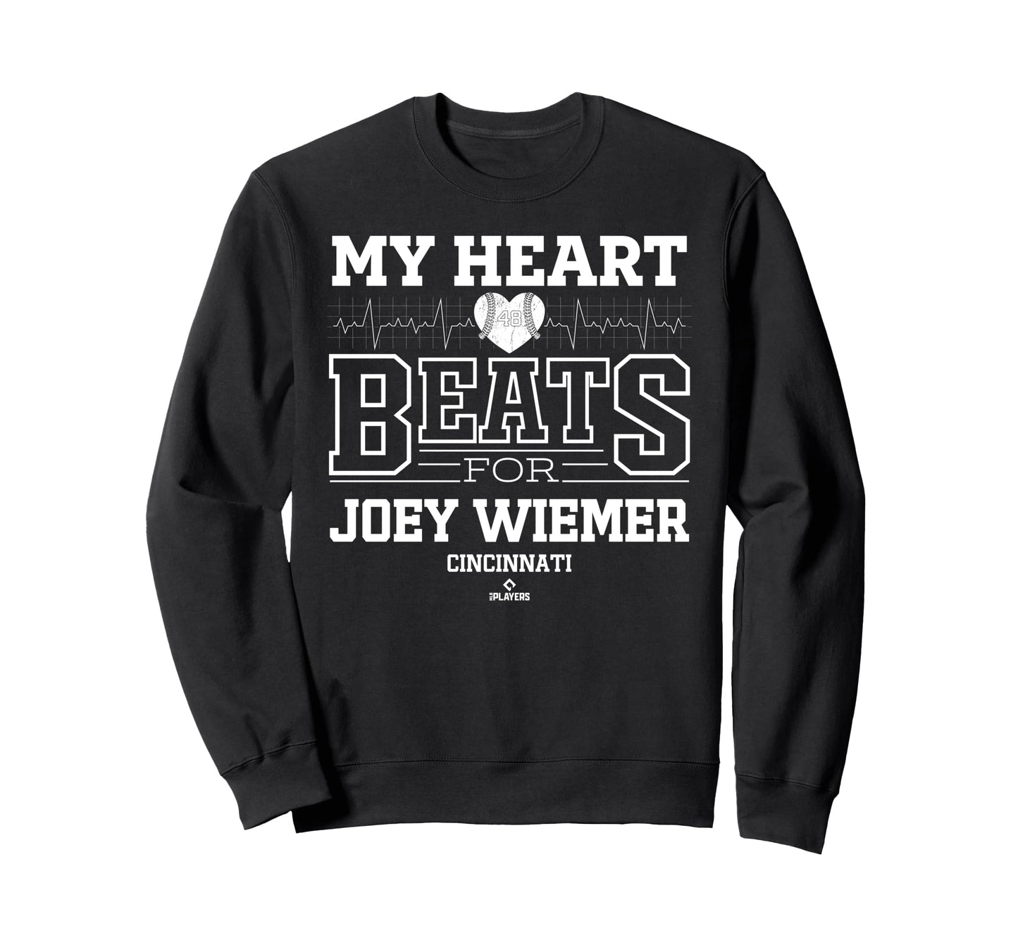 My Heart Beats Joey Wiemer Sweatshirt - Novelty Apparel Men Women - T-Shirt, Sweatshirt, Hoodie