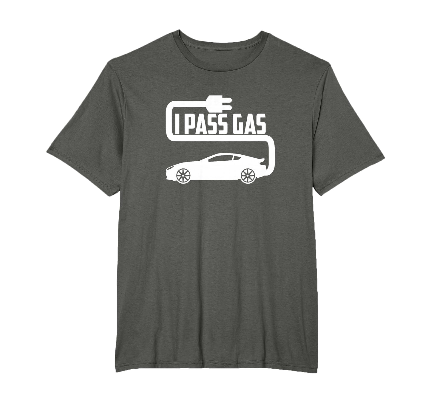 I Pass Gas Electric Car Lover T-Shirt - Novelty Apparel Men Women - T-Shirt, Sweatshirt, Hoodie
