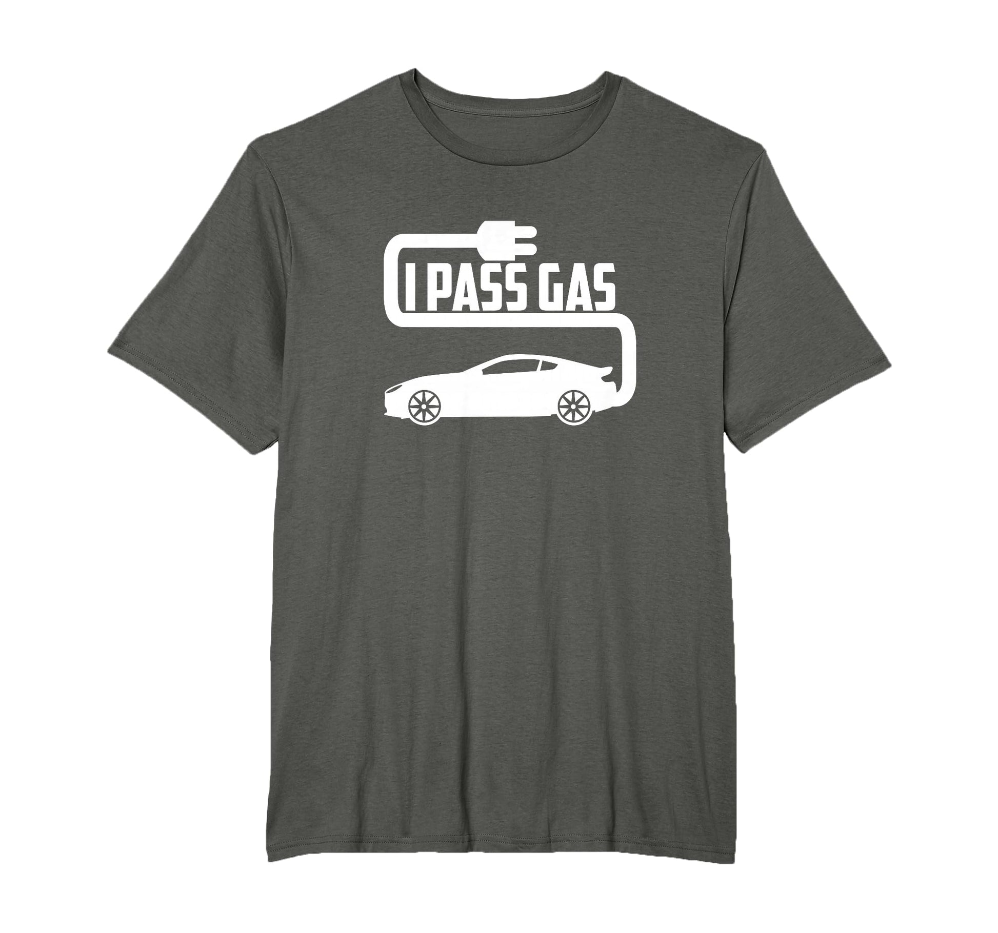 I Pass Gas Electric Car Lover T-Shirt - Novelty Apparel Men Women - T-Shirt, Sweatshirt, Hoodie