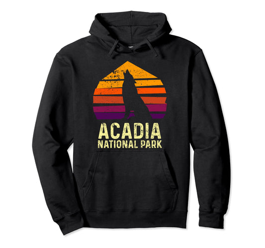 Acadia National Park Maine Hoodie - Aesthetic Graphic for Adults - T-Shirt, Sweatshirt, Hoodie
