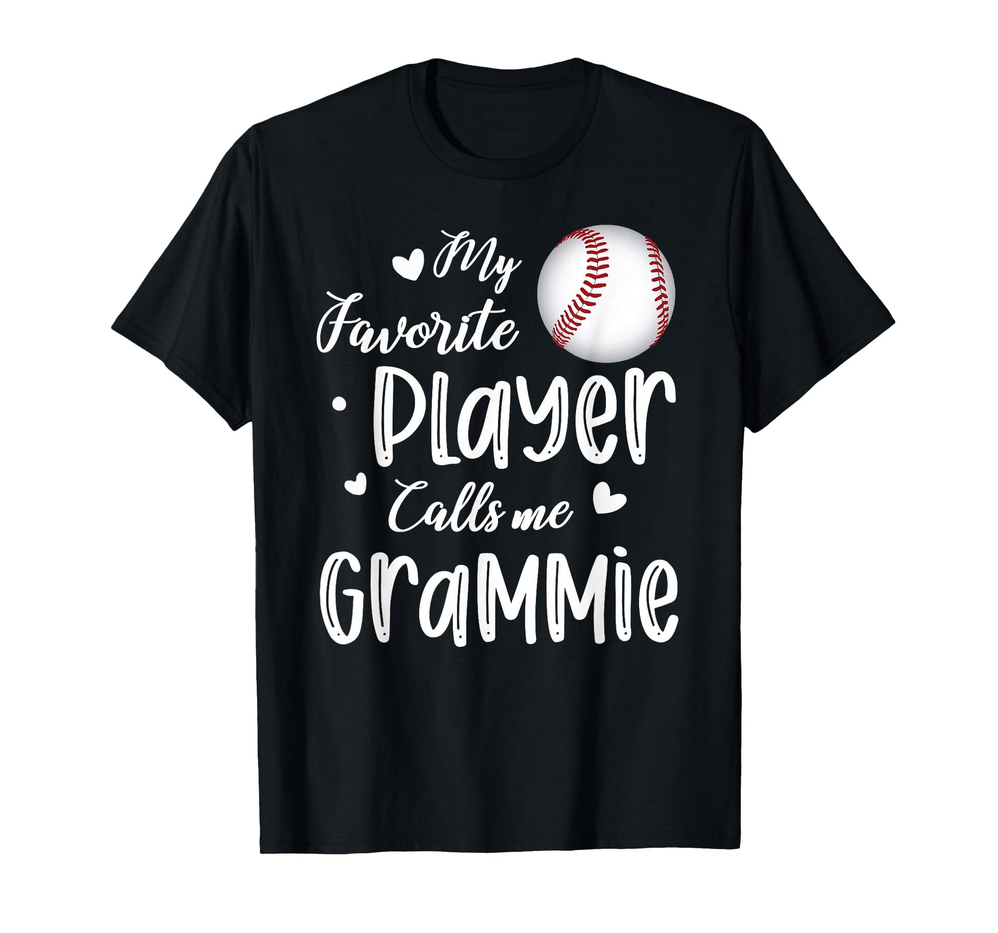 My Favorite Player Calls Me Grammie T-Shirt - Minimalist Print Unisex - T-Shirt, Sweatshirt, Hoodie