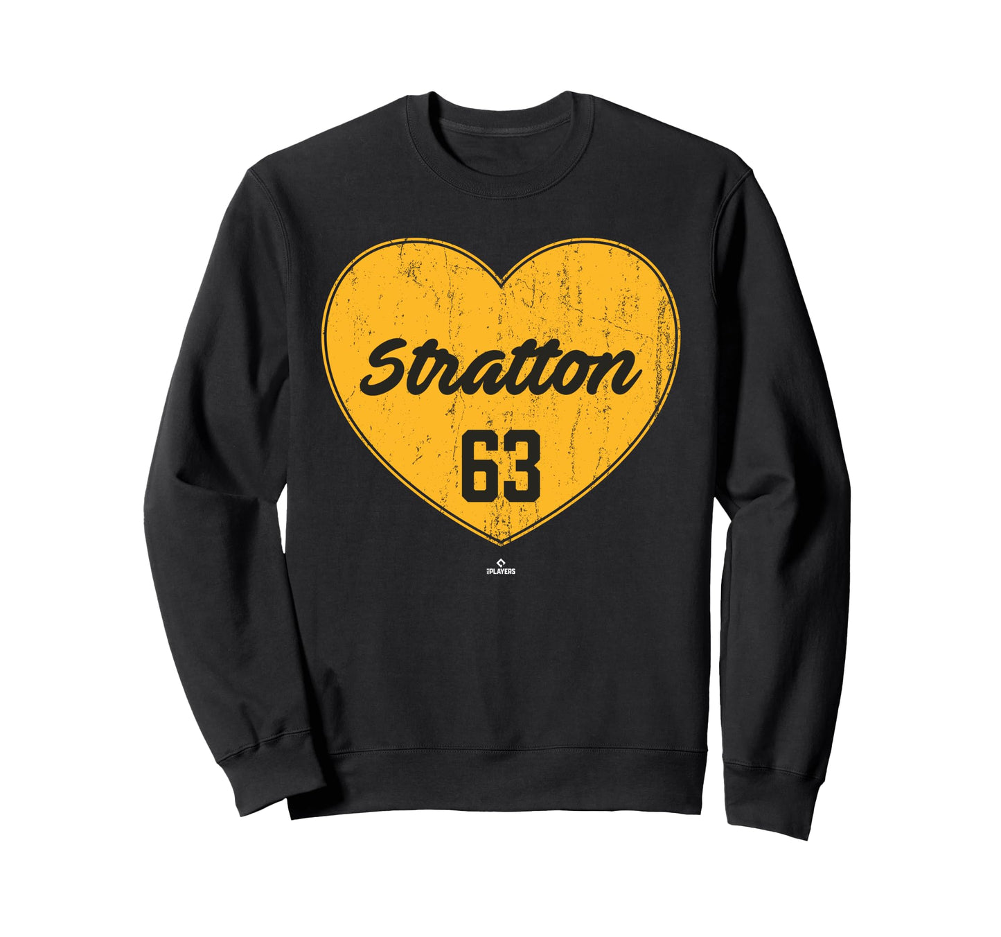 Distressed Heart Hunter Stratton Sweatshirt - Minimalist Print for Adults - T-Shirt, Sweatshirt, Hoodie