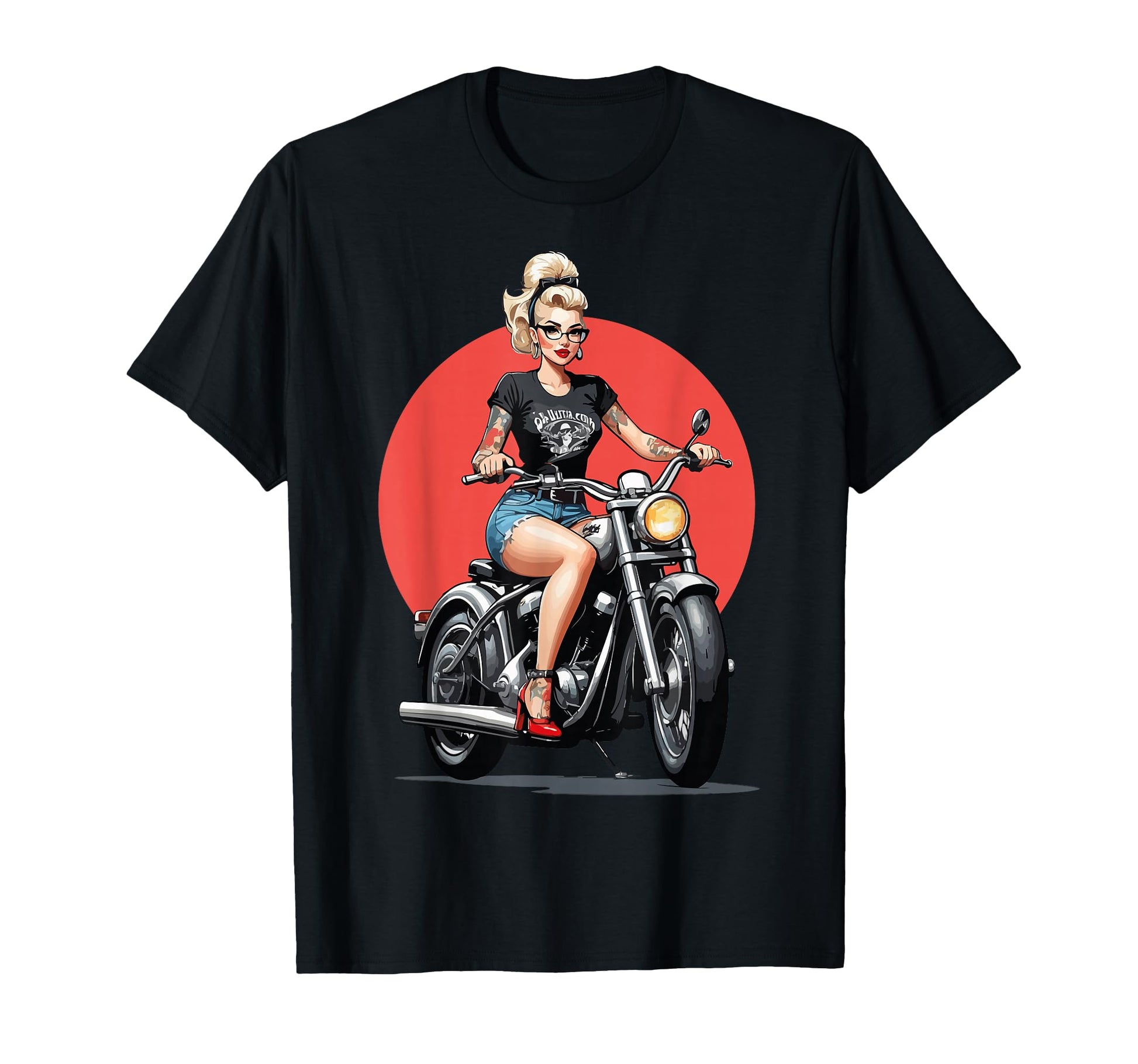 Pin Up T-Shirt - Custom Art Print Men Women - T-Shirt, Sweatshirt, Hoodie