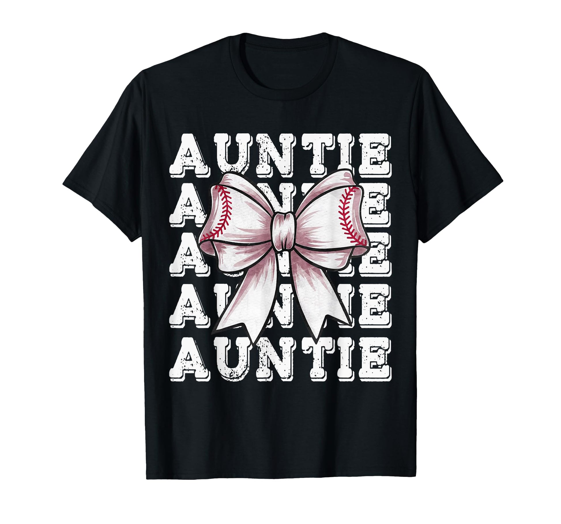 Coquette Baseball Auntie Matching T-Shirt - Casual Everyday Wear Unisex - T-Shirt, Sweatshirt, Hoodie