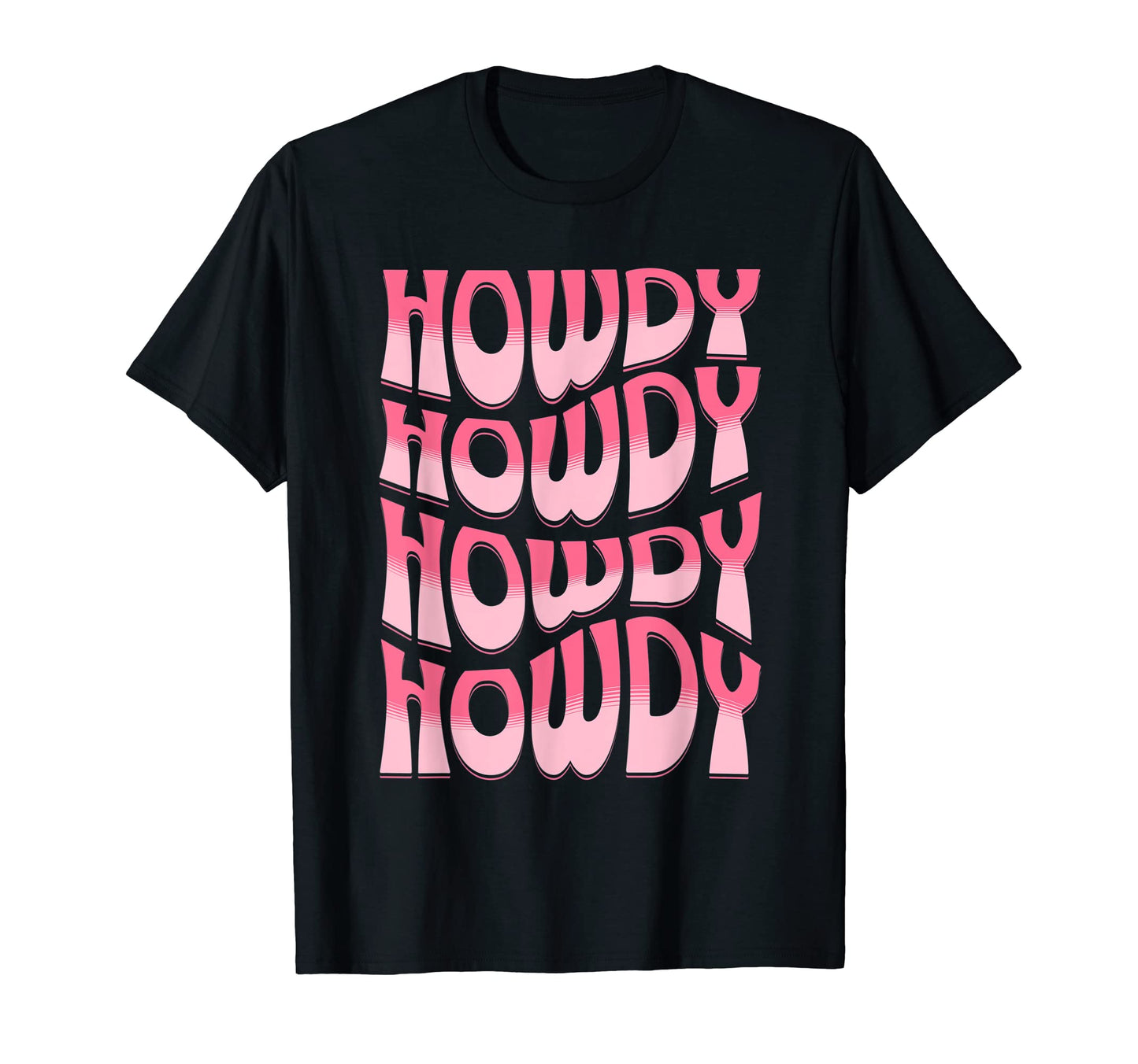 Howdy Groovy Horse Riders Western Cowgirl T-Shirt - Unique Graphic Unisex - T-Shirt, Sweatshirt, Hoodie