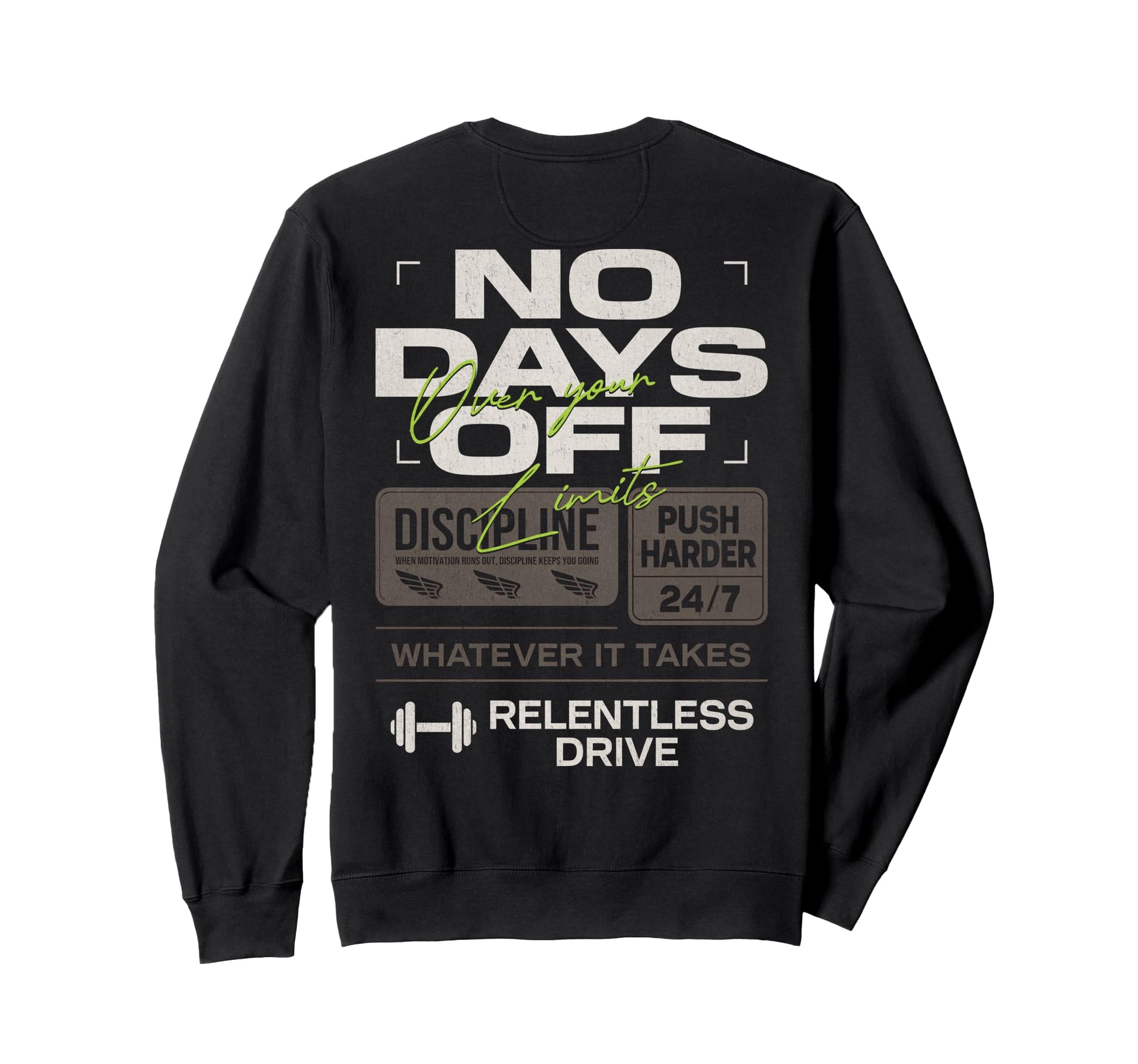 Fitness Y2K Gym Training Back Yoga Sweatshirt - Graphic Print for Adults - T-Shirt, Sweatshirt, Hoodie