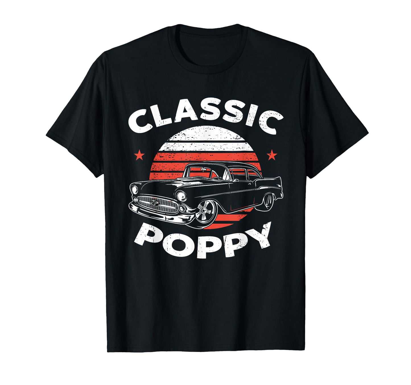 Poppy Muscle Car Lover Enthusiast T-Shirt - Unique Graphic Unisex - T-Shirt, Sweatshirt, Hoodie