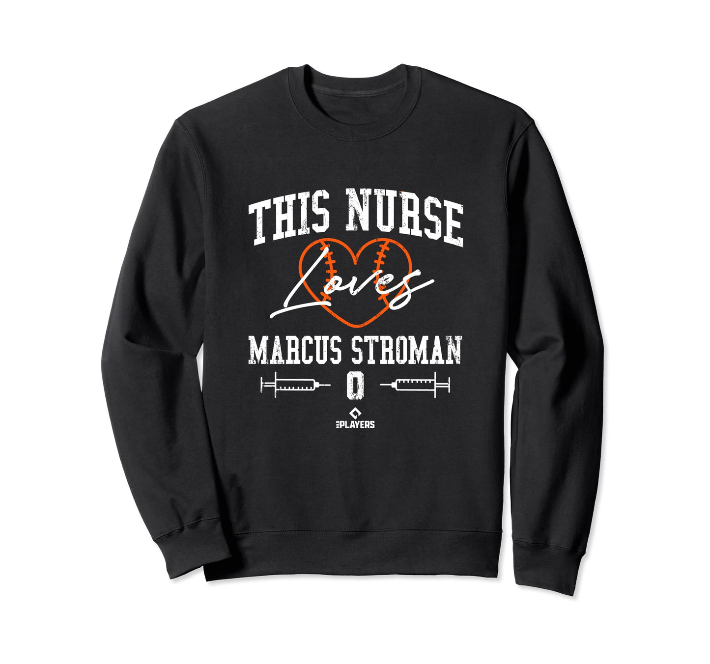 This Nurse Loves Marcus Stroman Sweatshirt - Novelty Apparel Men Women - T-Shirt, Sweatshirt, Hoodie