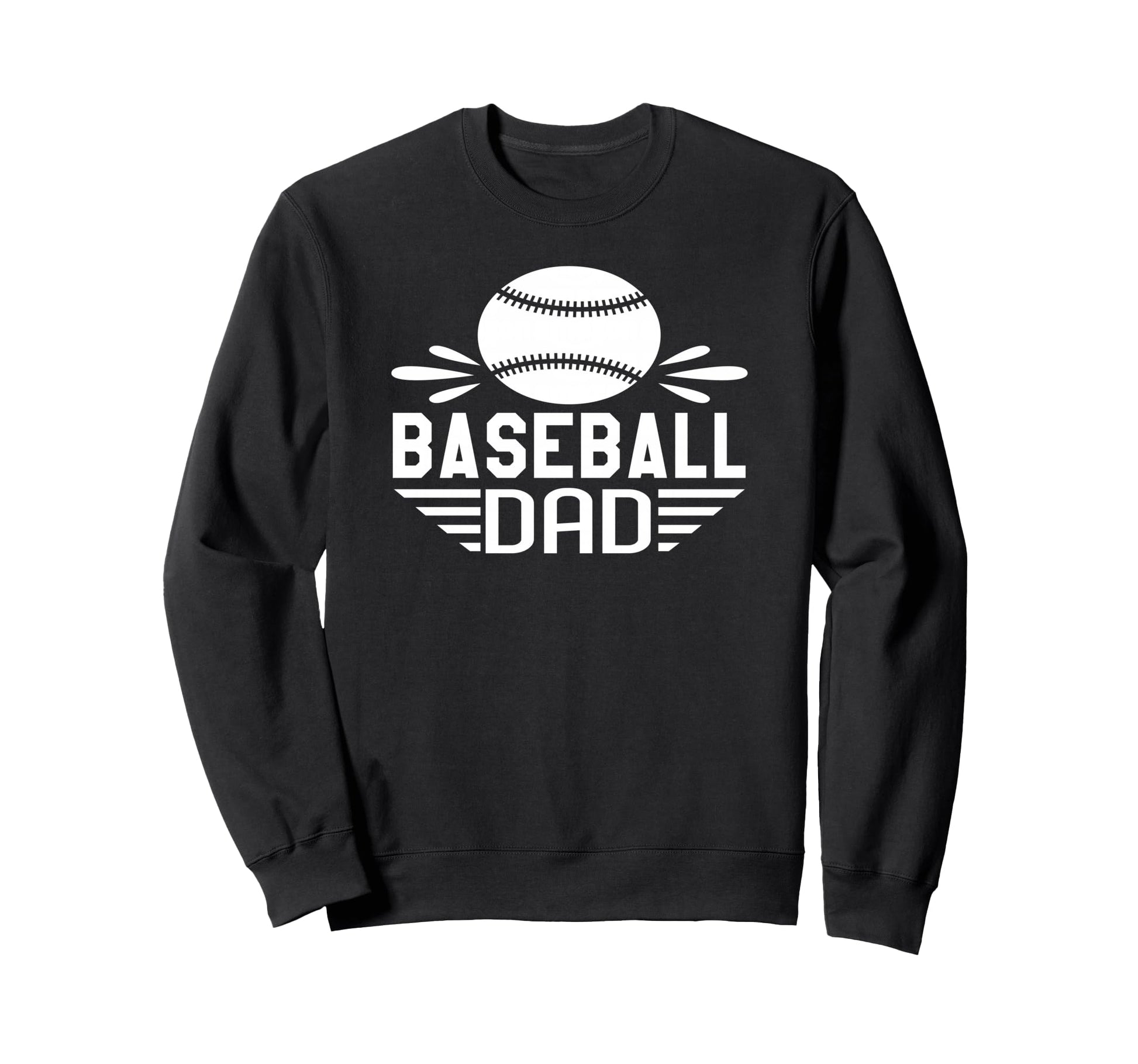 Baseball Dad Fathers Day Celebration Sweatshirt - Minimalist Print Unisex - T-Shirt, Sweatshirt, Hoodie