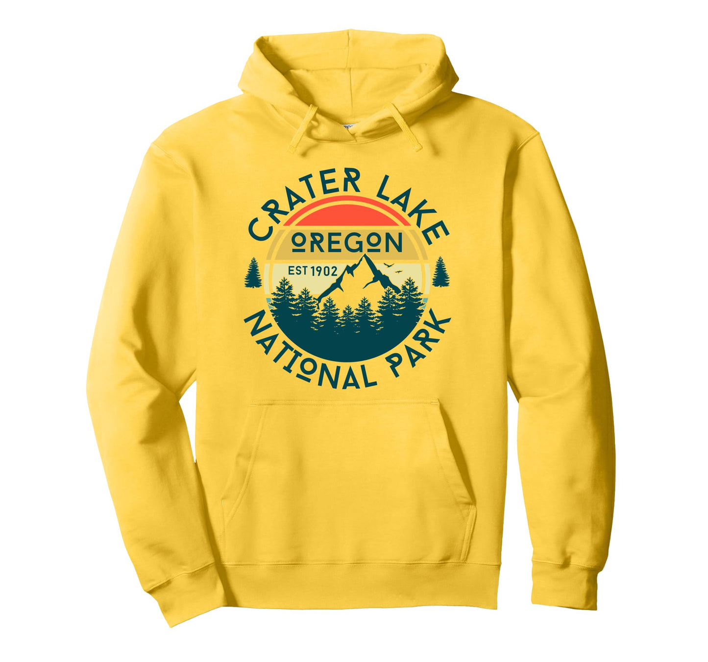 Crater Lake National Park Oregon Sweatshirt - Fun Novelty Design Unisex - T-Shirt, Sweatshirt, Hoodie