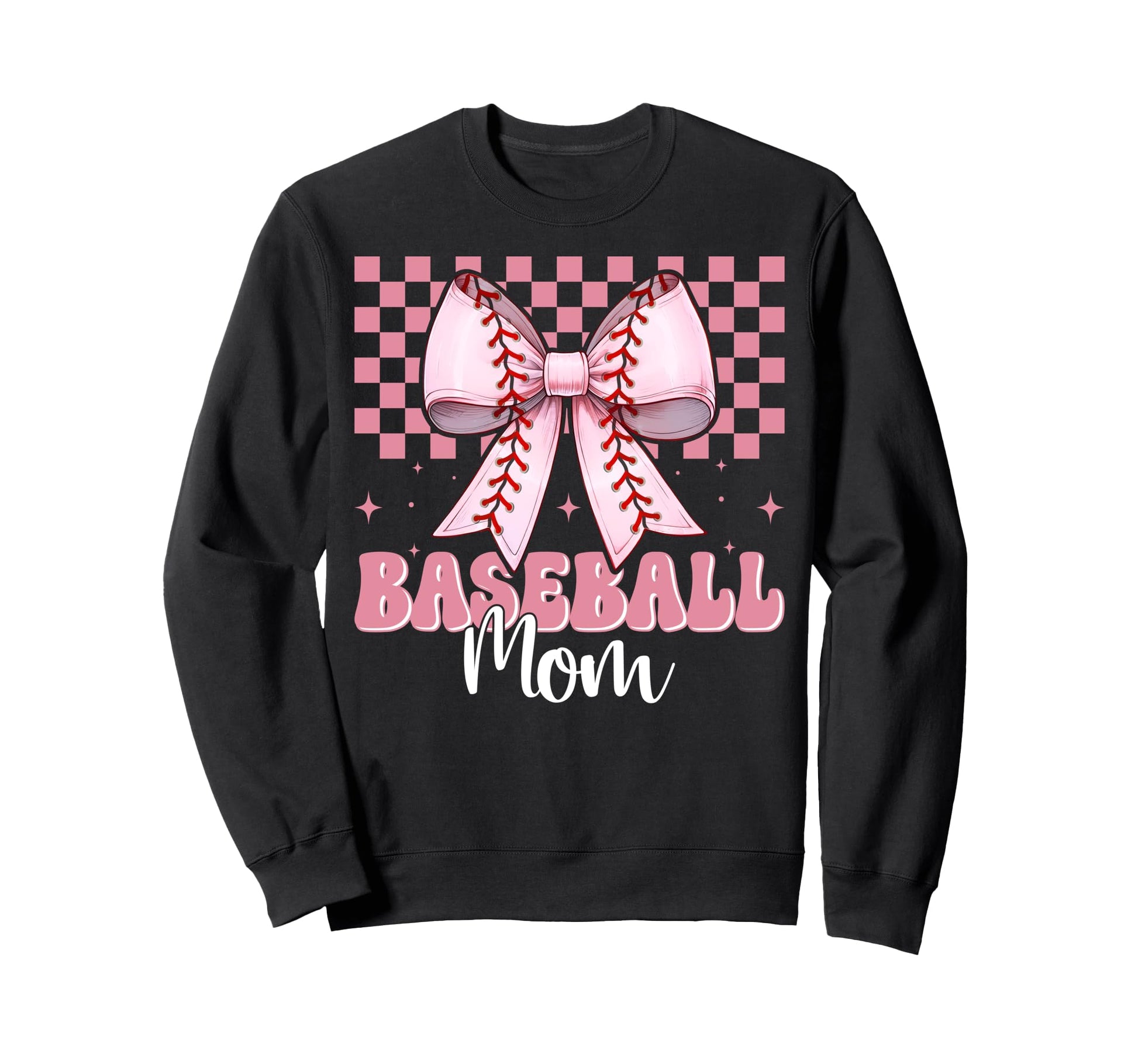 Baseball Mom Baseball Mama Mothers Sweatshirt - Minimalist Print Unisex - T-Shirt, Sweatshirt, Hoodie