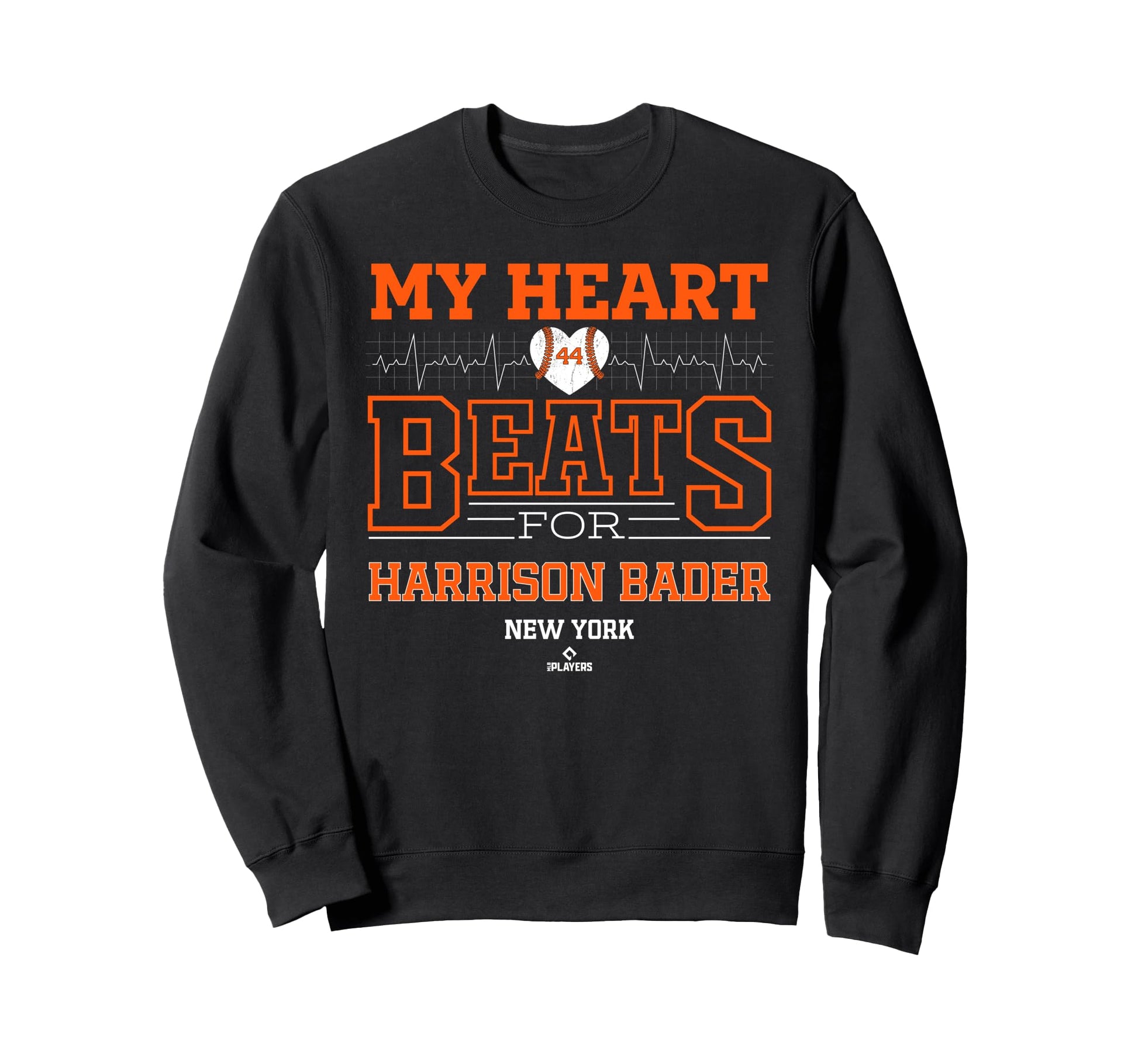 My Heart Beats Harrison Bader New Sweatshirt - Streetwear Style for Adults - T-Shirt, Sweatshirt, Hoodie
