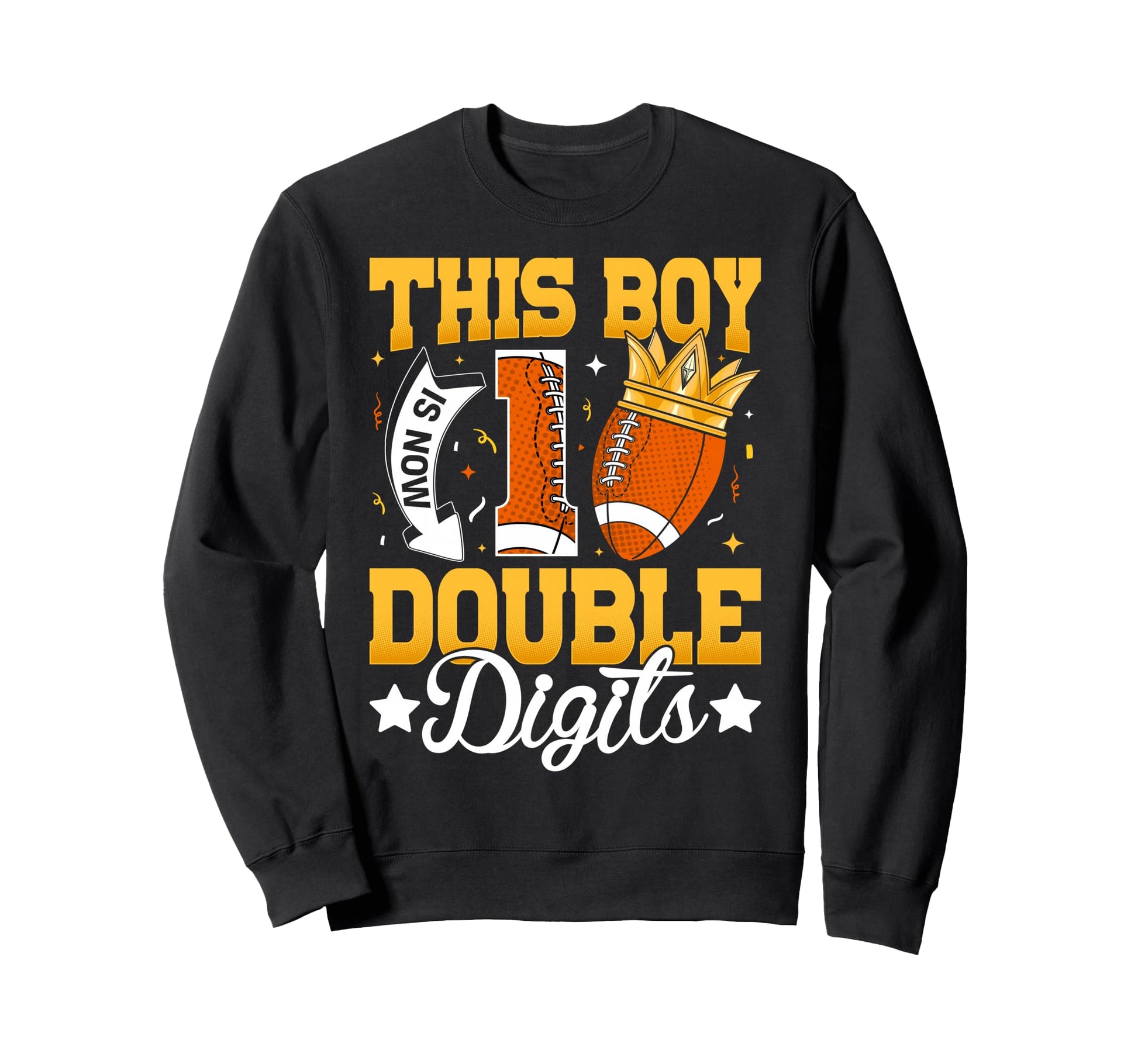 This Double Digits Baseball 10 Sweatshirt - Custom Art Print Men Women - T-Shirt, Sweatshirt, Hoodie