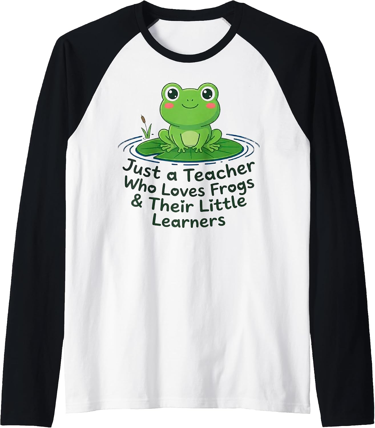 RaySa Funny Cute Happy Frog Nature Lover Merch - Adult & Kids T-Shirts, Sweatshirts & Hoodies apparel design preview 1