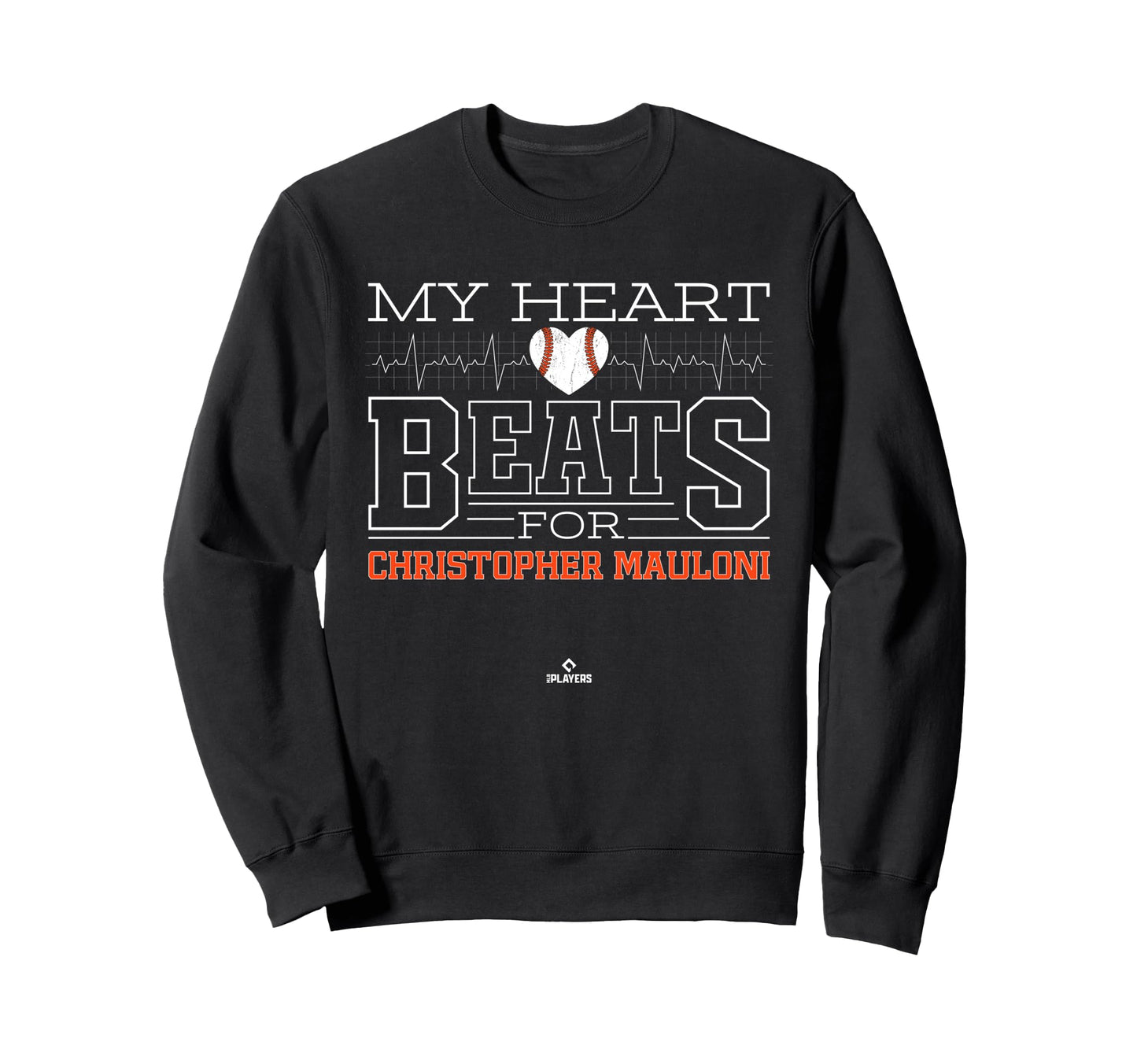 My Heart Beats Christopher Mauloni Sweatshirt - Custom Art Print Unisex - T-Shirt, Sweatshirt, Hoodie